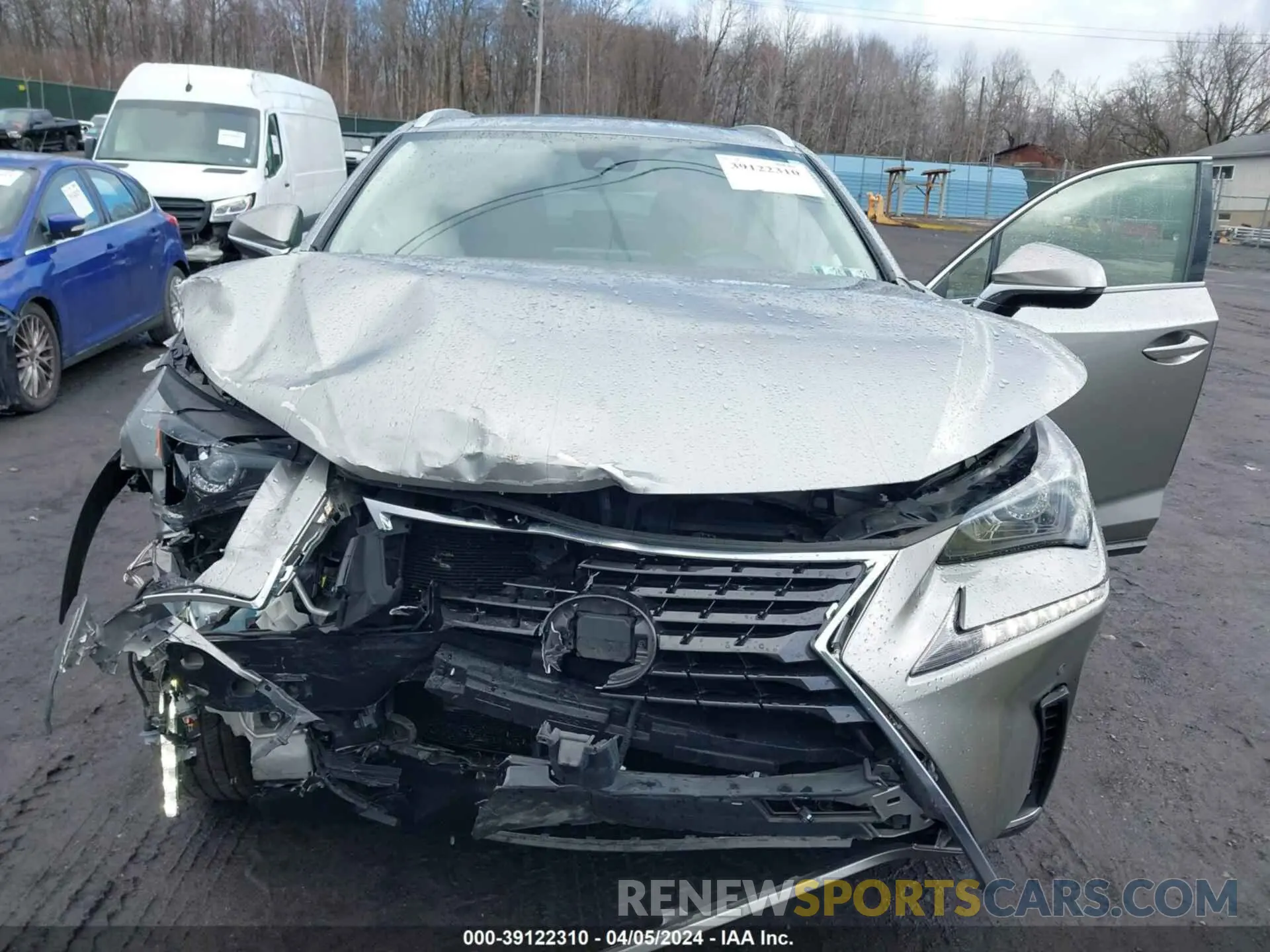 6 fotografías del automóvil dañado JTJDARDZ4L5012149 LEXUS NX 300 2020