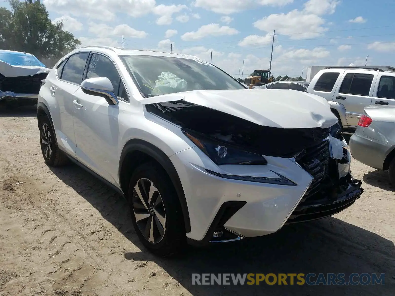 1 fotografías del automóvil dañado JTJGARBZ0L5001049 LEXUS NX 300 2020