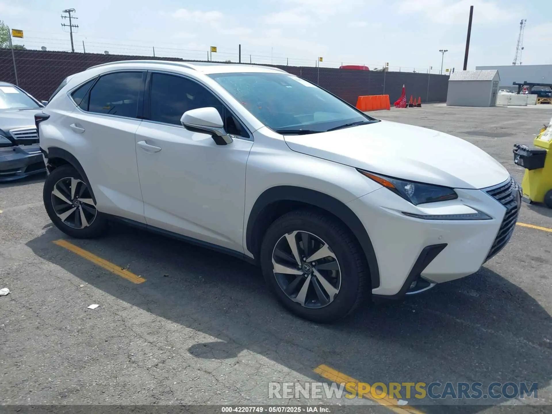 1 fotografías del automóvil dañado JTJGARBZ2L2158356 LEXUS NX 300 2020