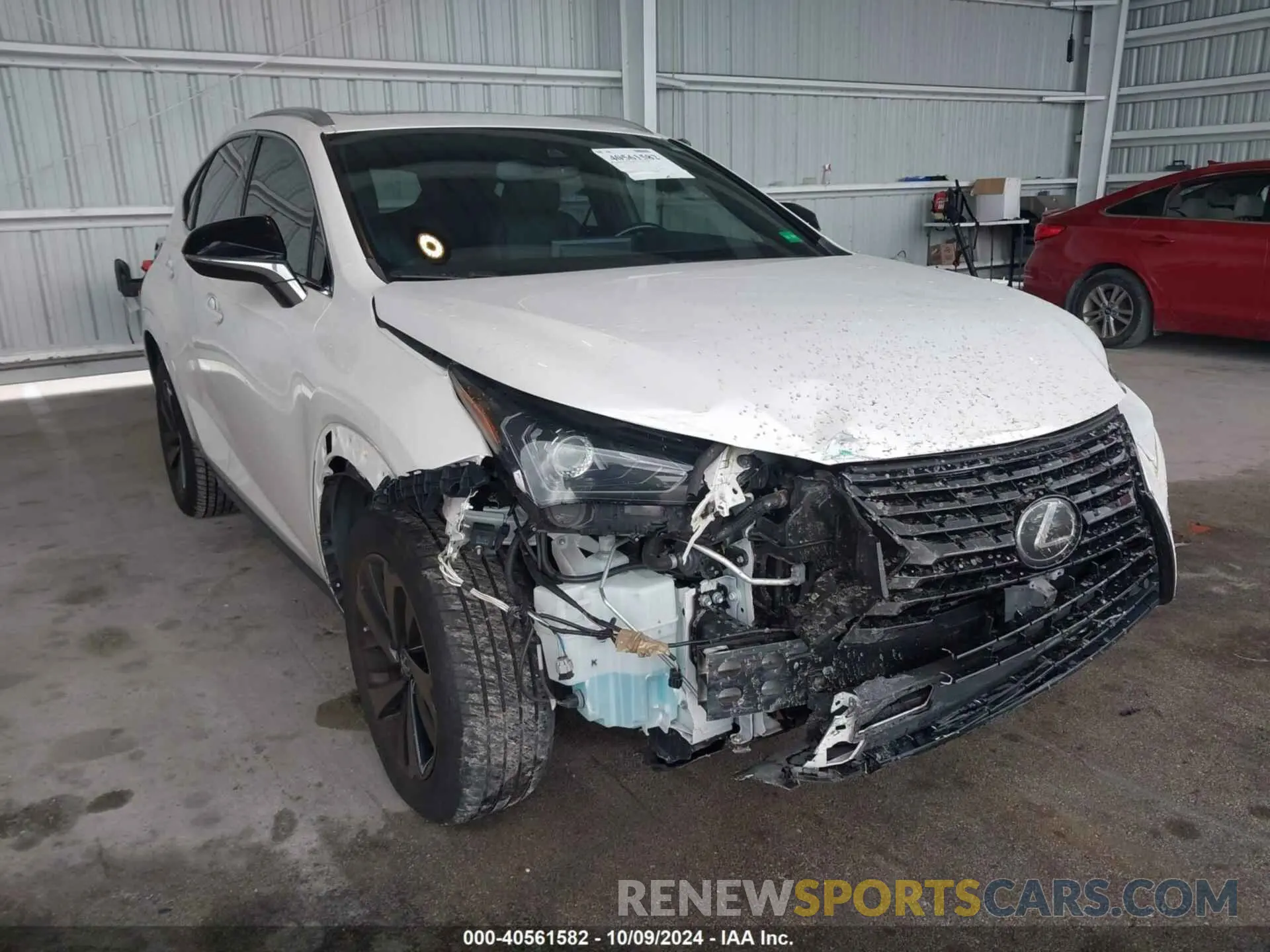 6 fotografías del automóvil dañado JTJGARBZ3L2170127 LEXUS NX 300 2020