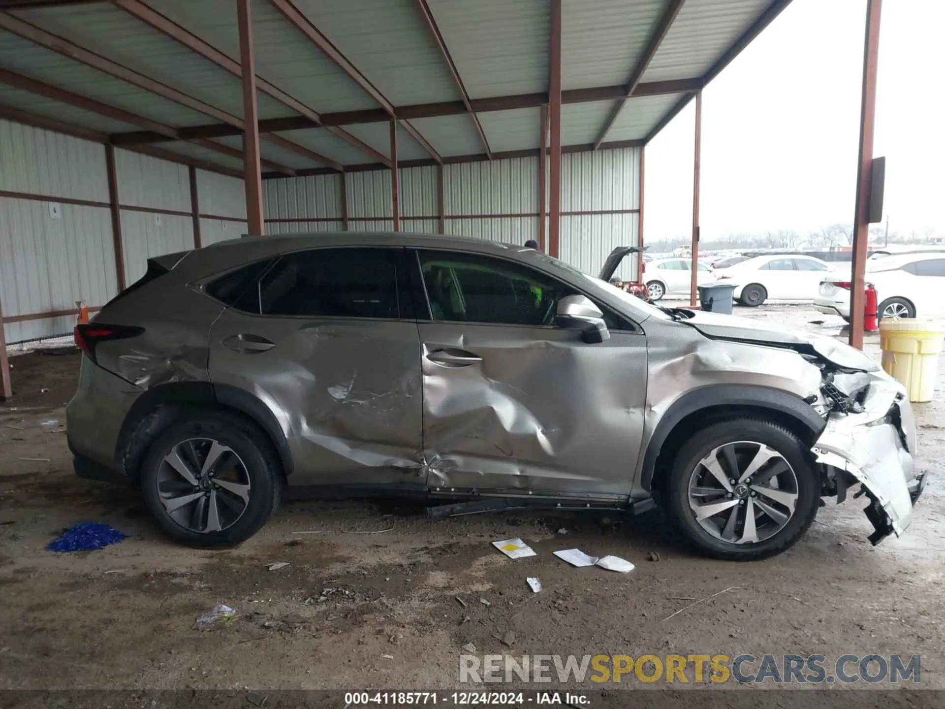 12 fotografías del automóvil dañado JTJGARBZ6L2162328 LEXUS NX 300 2020