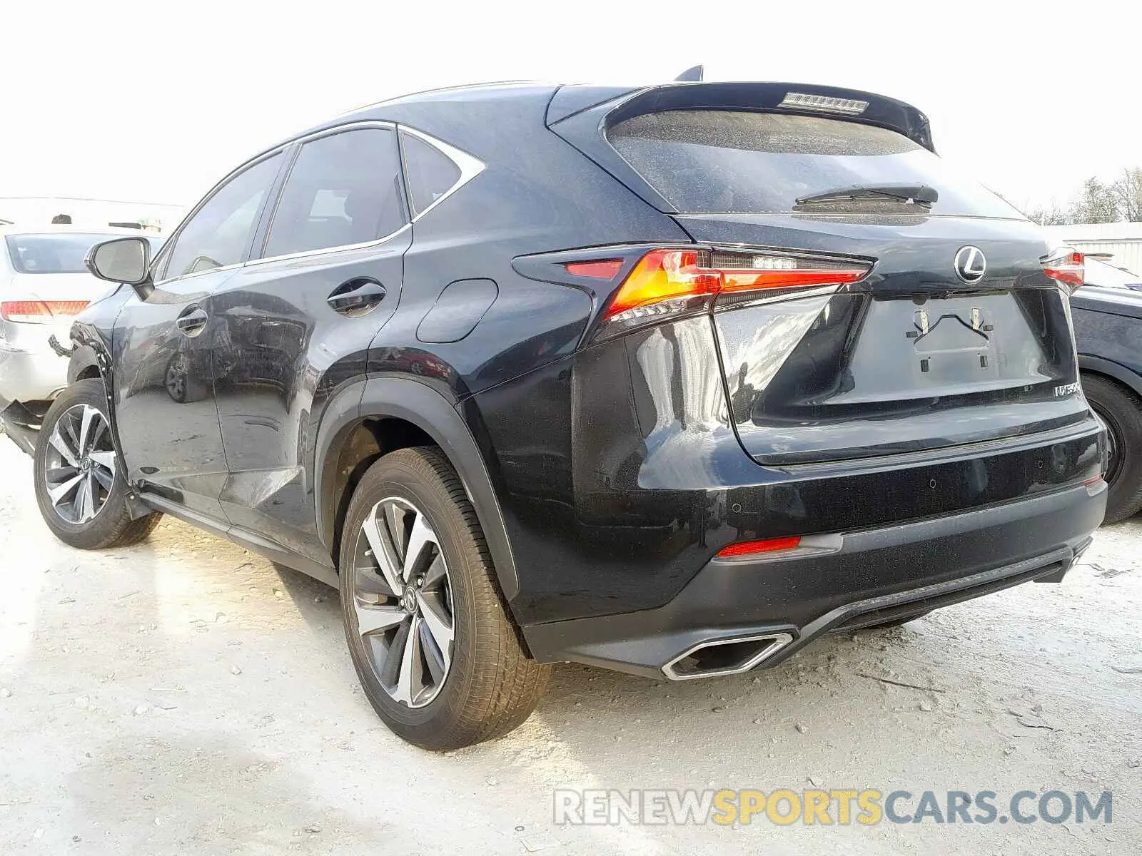 3 fotografías del automóvil dañado JTJGARBZ8L2164646 LEXUS NX 300 2020