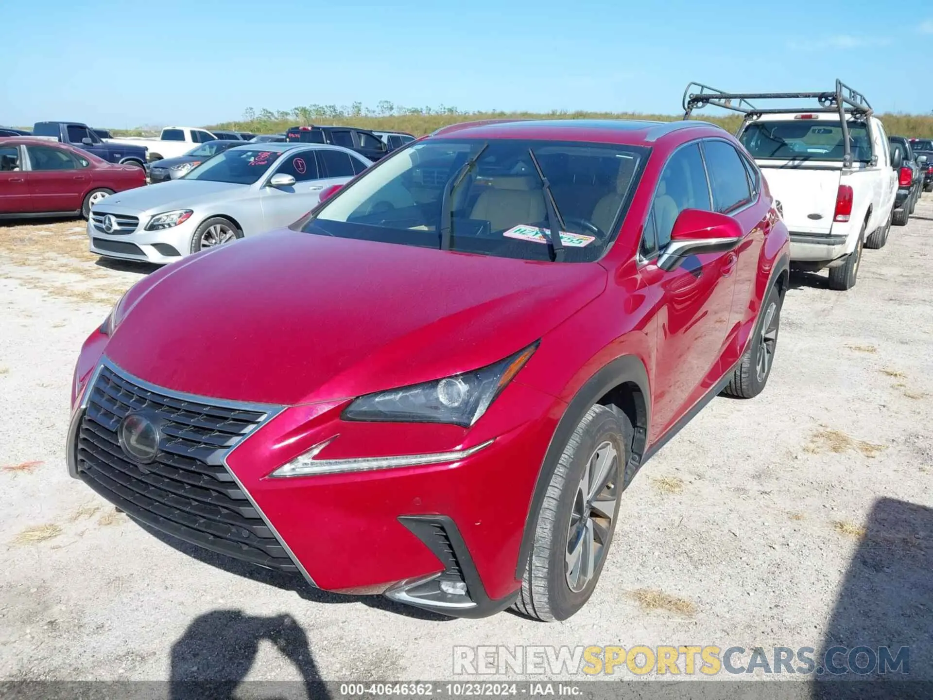 6 fotografías del automóvil dañado JTJGARBZ8L5002756 LEXUS NX 300 2020