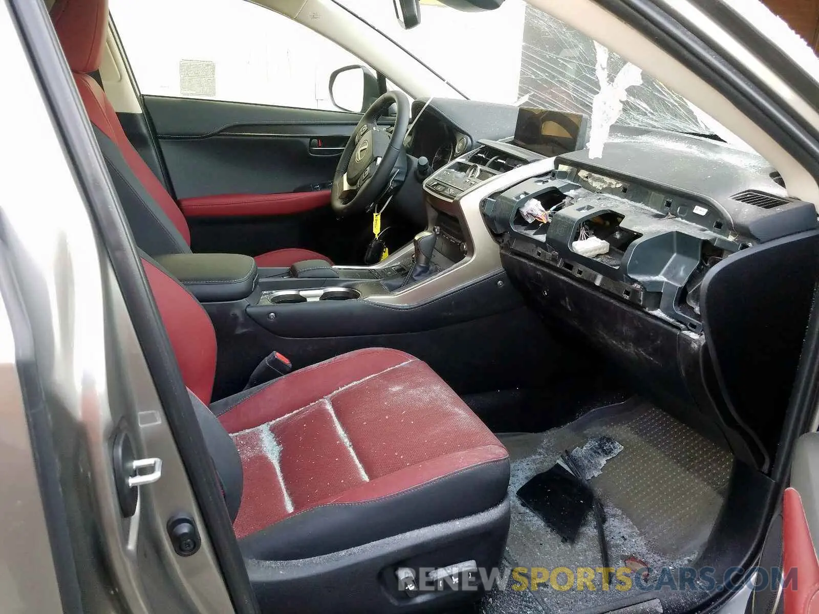 5 fotografías del automóvil dañado JTJGARBZ8L5004393 LEXUS NX 300 2020