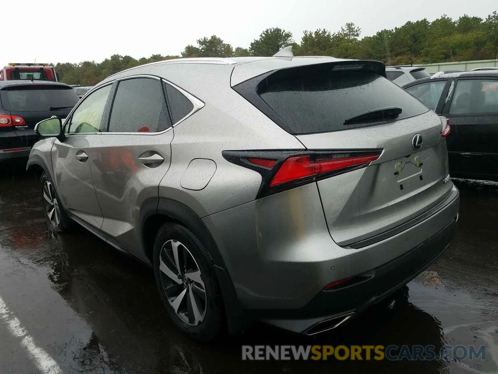 3 fotografías del automóvil dañado JTJGARDZ4L2223155 LEXUS NX 300 2020