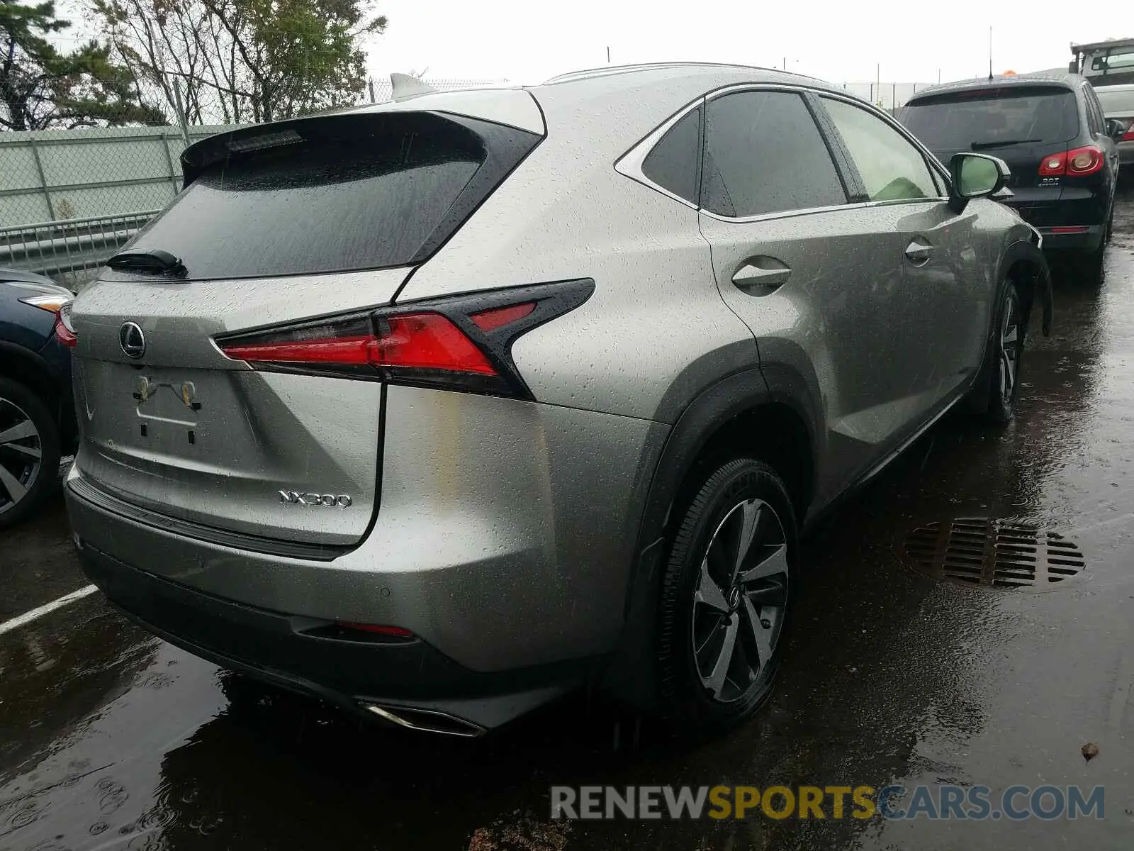 4 fotografías del automóvil dañado JTJGARDZ4L2223155 LEXUS NX 300 2020
