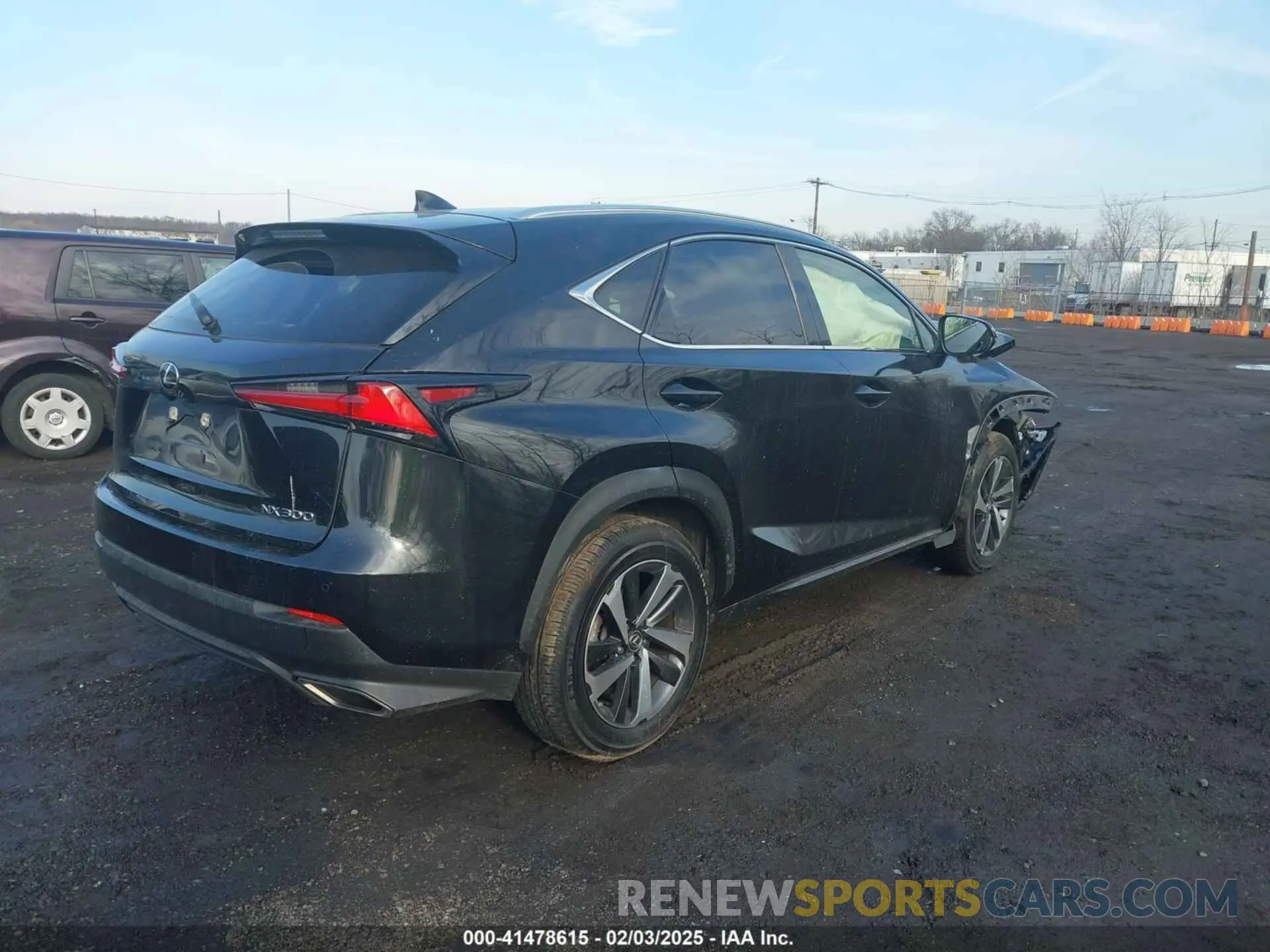 4 fotografías del automóvil dañado JTJGARDZ5L5012027 LEXUS NX 300 2020