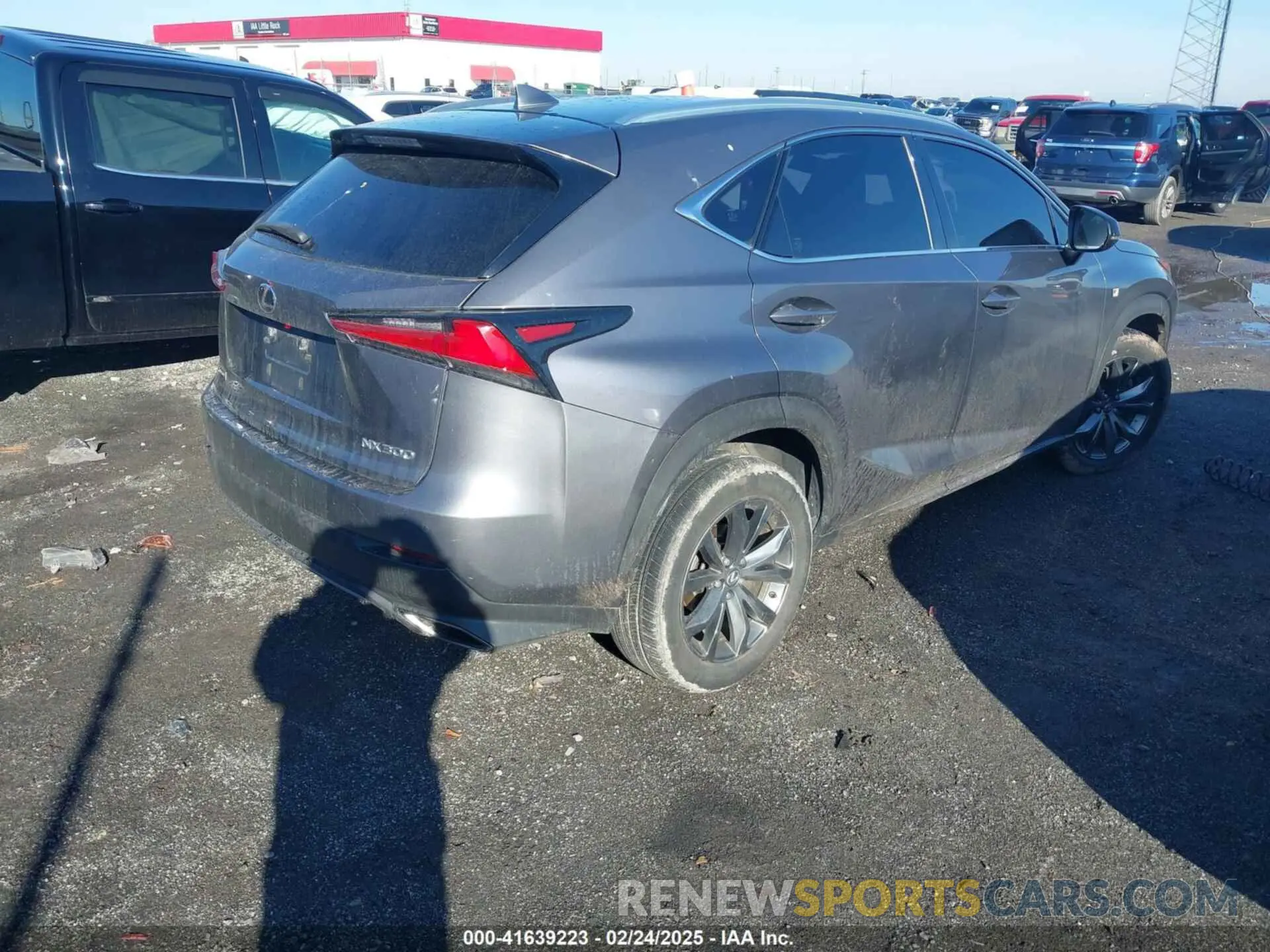 4 fotografías del automóvil dañado JTJSARBZ2L5004593 LEXUS NX 300 2020
