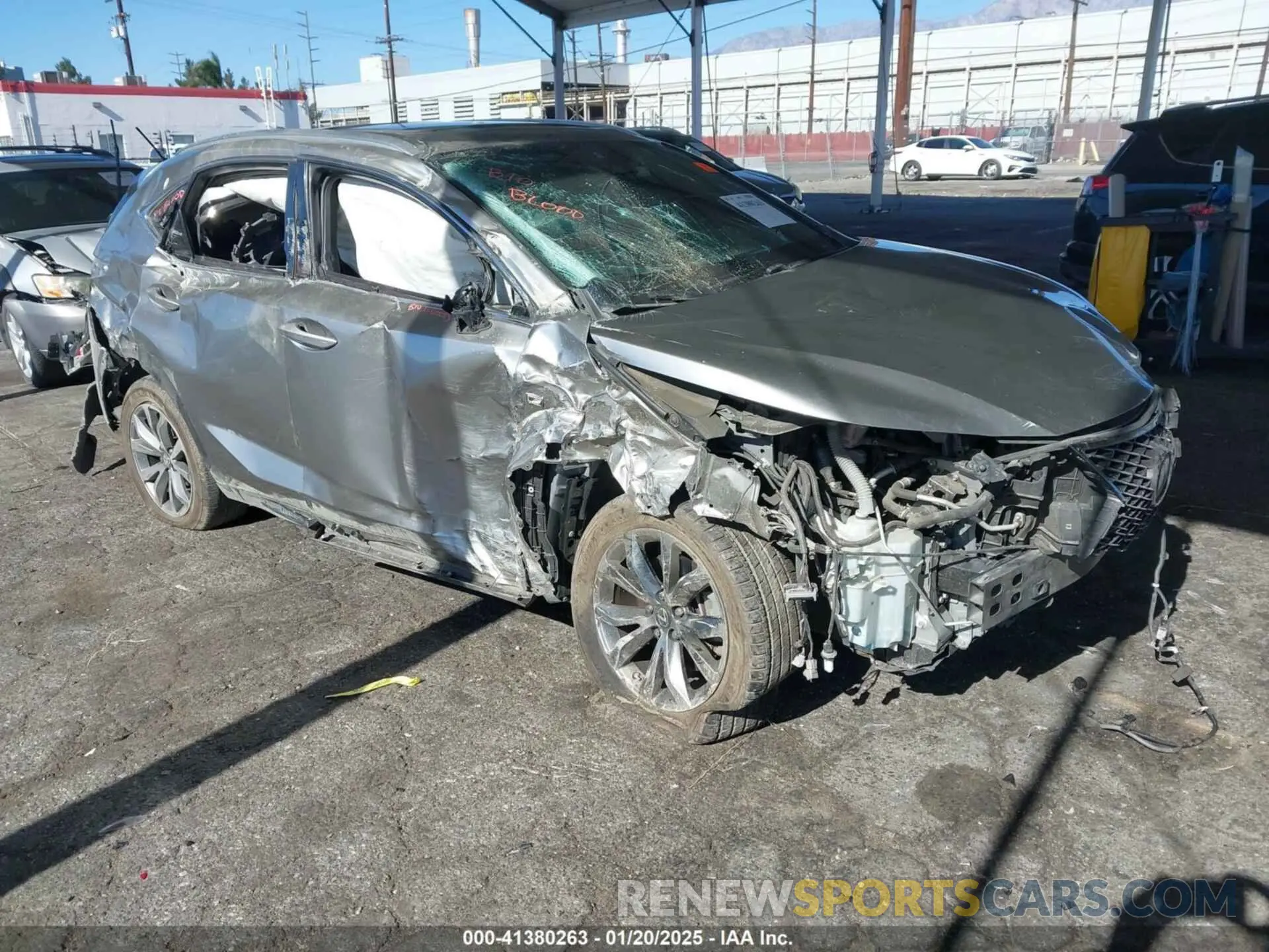 1 fotografías del automóvil dañado JTJSARBZ6L2162730 LEXUS NX 300 2020