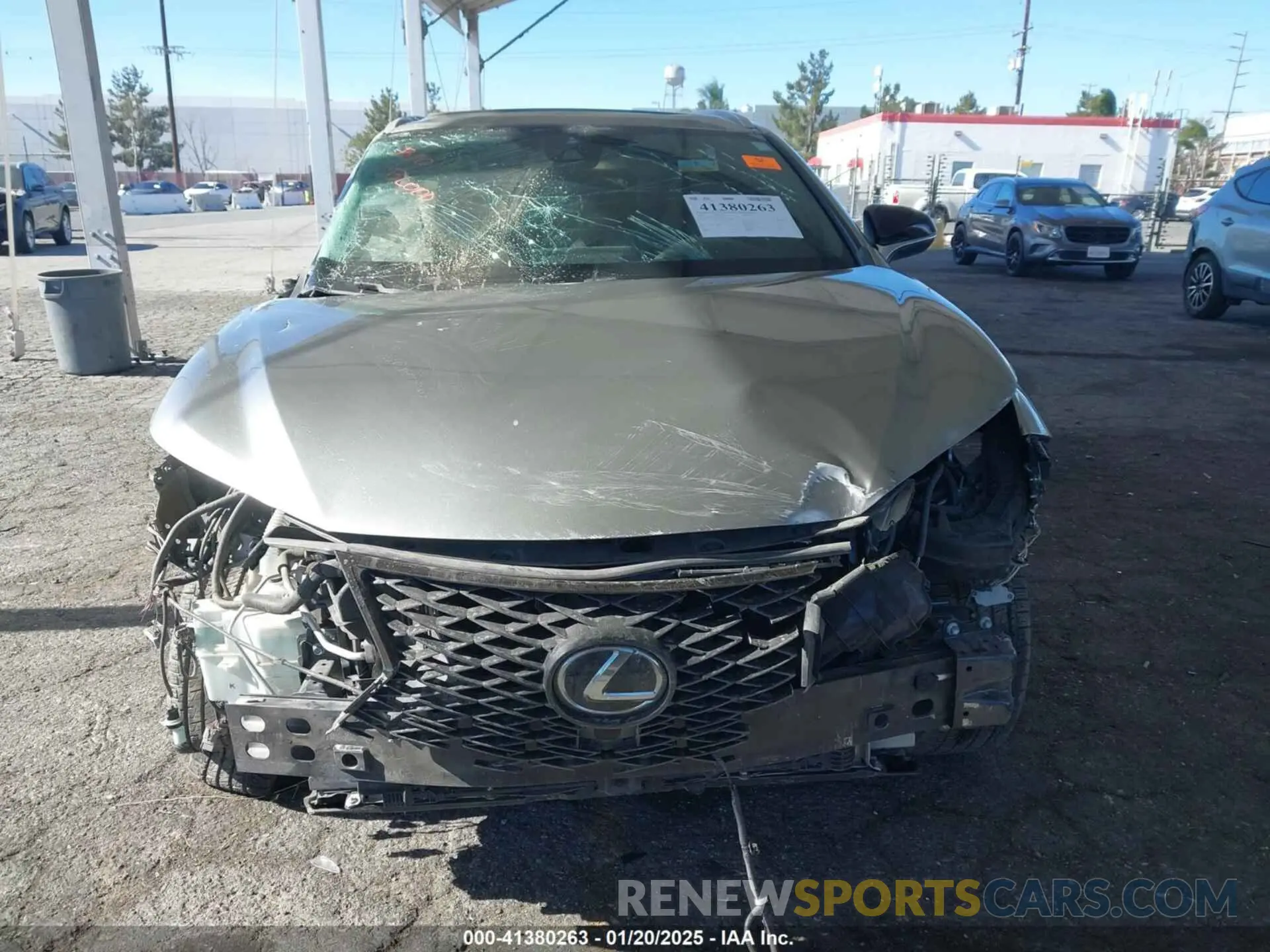 6 fotografías del automóvil dañado JTJSARBZ6L2162730 LEXUS NX 300 2020