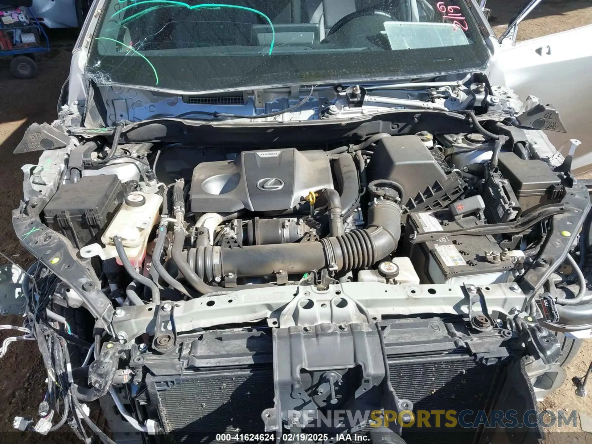 10 fotografías del automóvil dañado JTJSARBZ7L5010244 LEXUS NX 300 2020