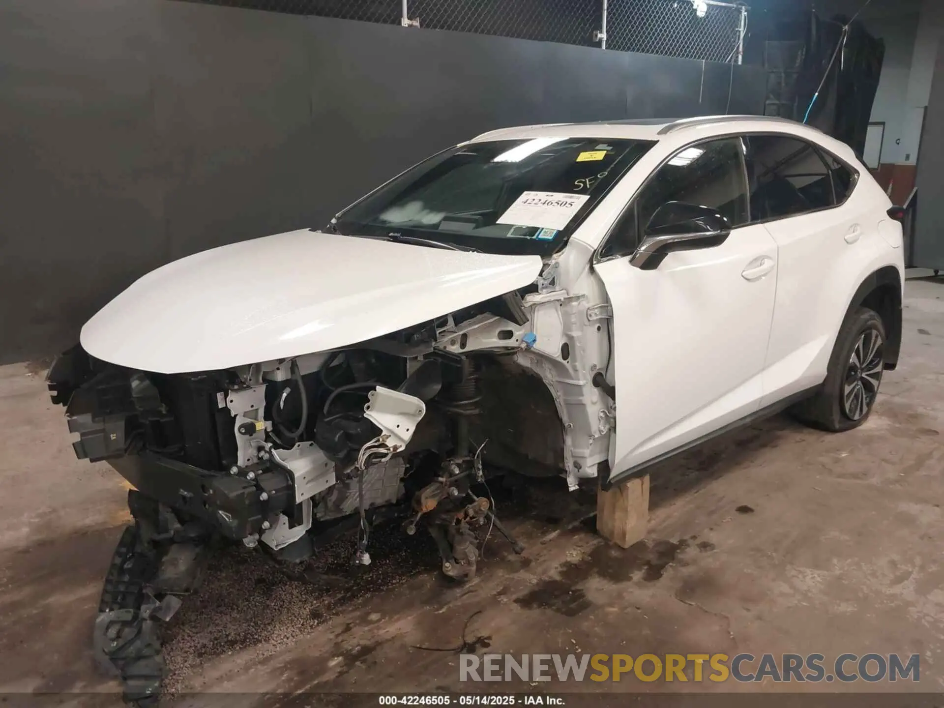 6 fotografías del automóvil dañado JTJSARDZ0L5001656 LEXUS NX 300 2020