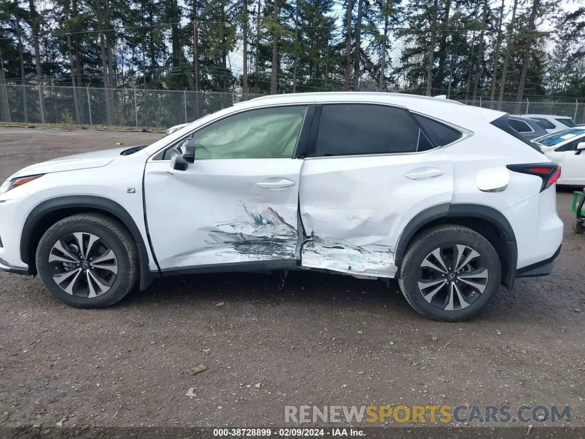 14 fotografías del automóvil dañado JTJSARDZ1L5001326 LEXUS NX 300 2020