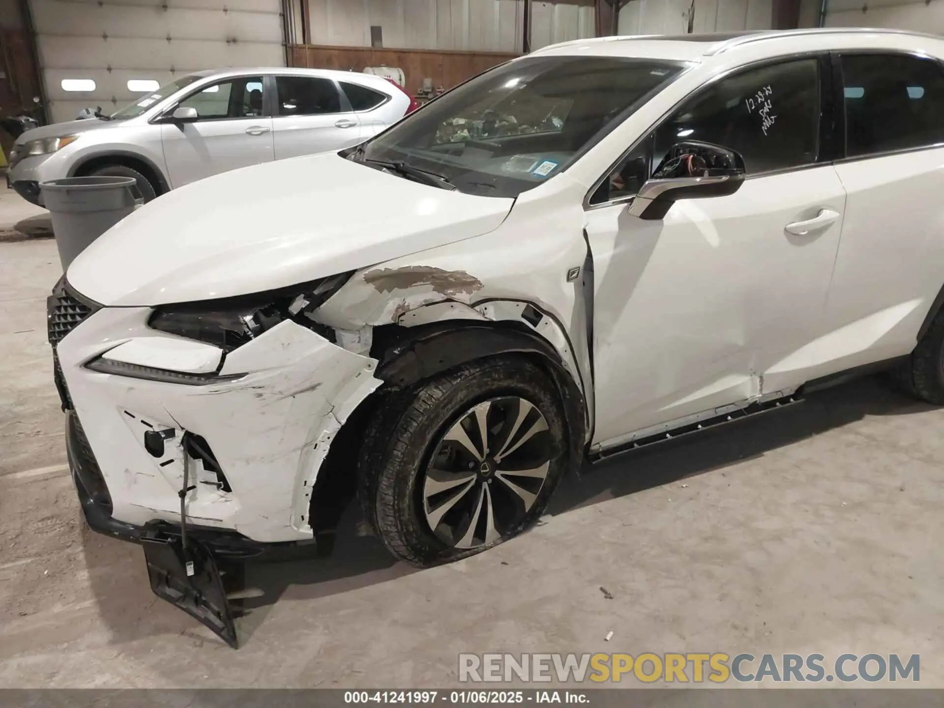 6 fotografías del automóvil dañado JTJSARDZ2L2232804 LEXUS NX 300 2020
