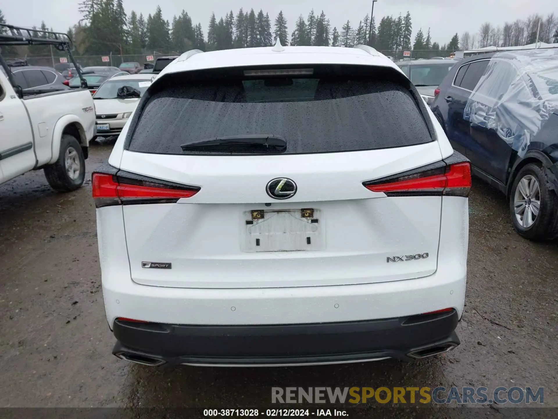 16 fotografías del automóvil dañado JTJSARDZ8L5000416 LEXUS NX 300 2020