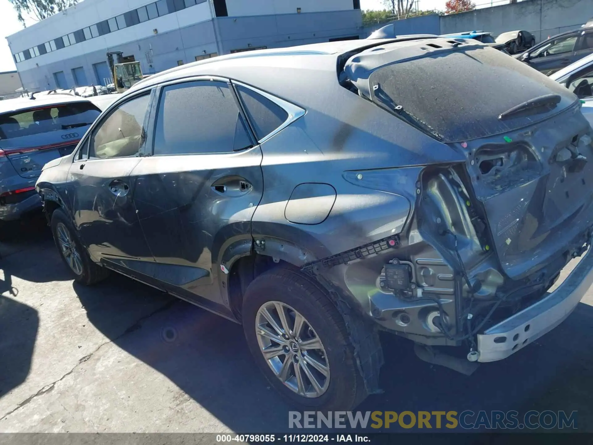 3 fotografías del automóvil dañado JTJDARBZ1M2199890 LEXUS NX 300 2021