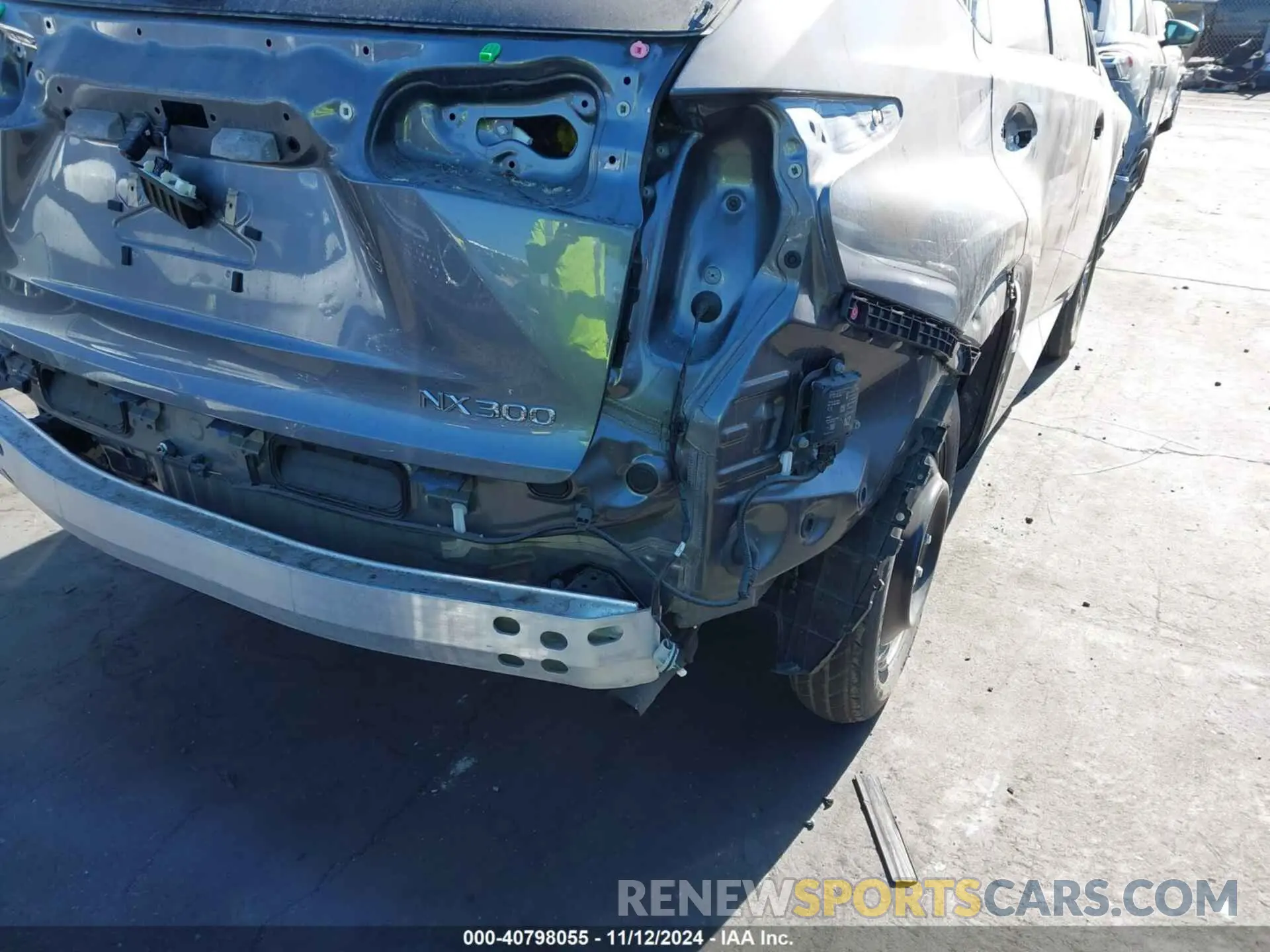 6 fotografías del automóvil dañado JTJDARBZ1M2199890 LEXUS NX 300 2021