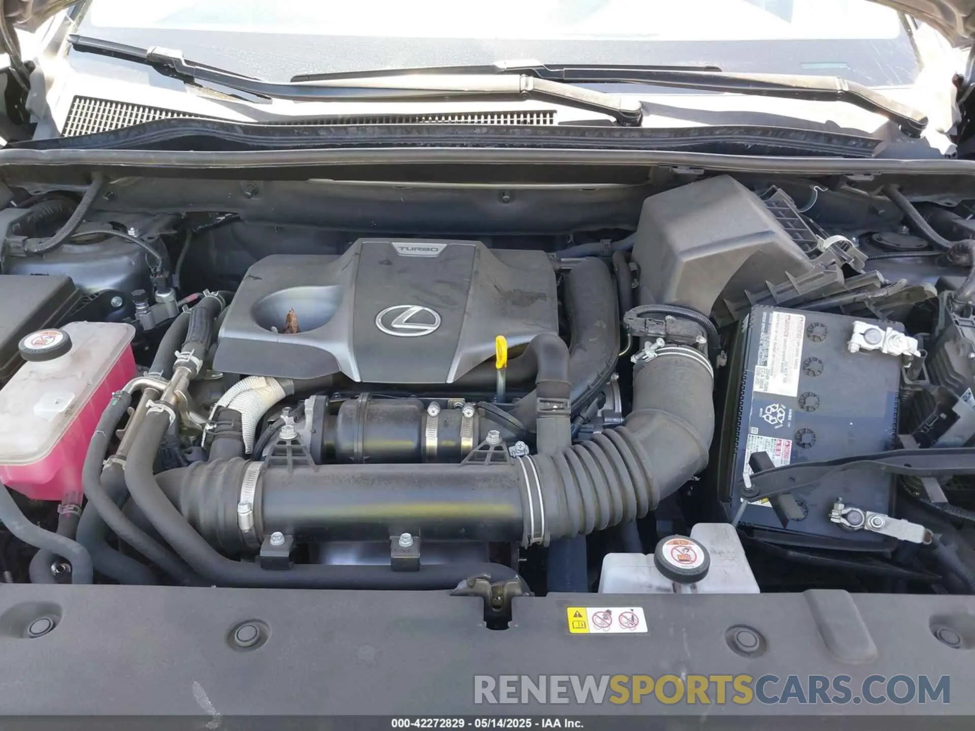 10 fotografías del automóvil dañado JTJDARBZ2M2203090 LEXUS NX 300 2021