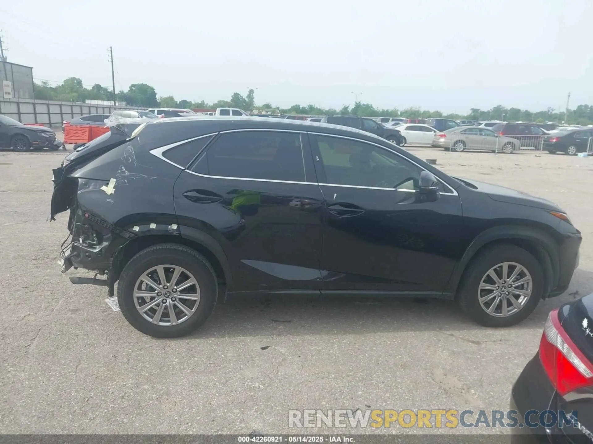 14 fotografías del automóvil dañado JTJDARBZ4M2192951 LEXUS NX 300 2021