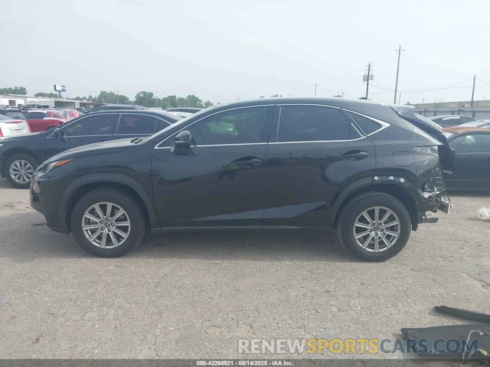 15 fotografías del automóvil dañado JTJDARBZ4M2192951 LEXUS NX 300 2021