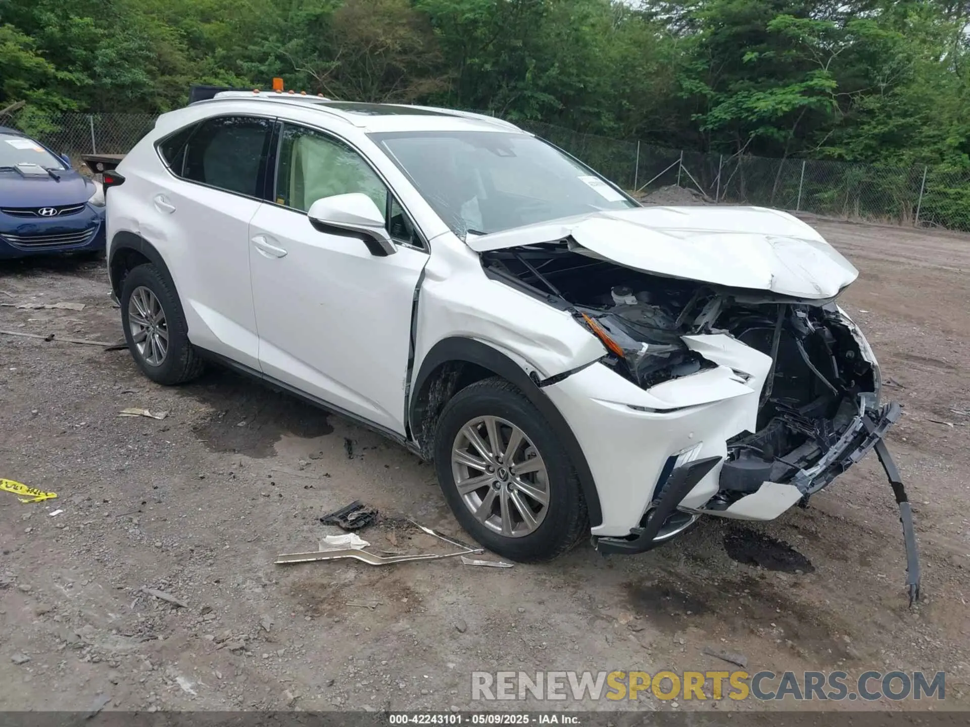 1 fotografías del automóvil dañado JTJDARBZ6M5035226 LEXUS NX 300 2021