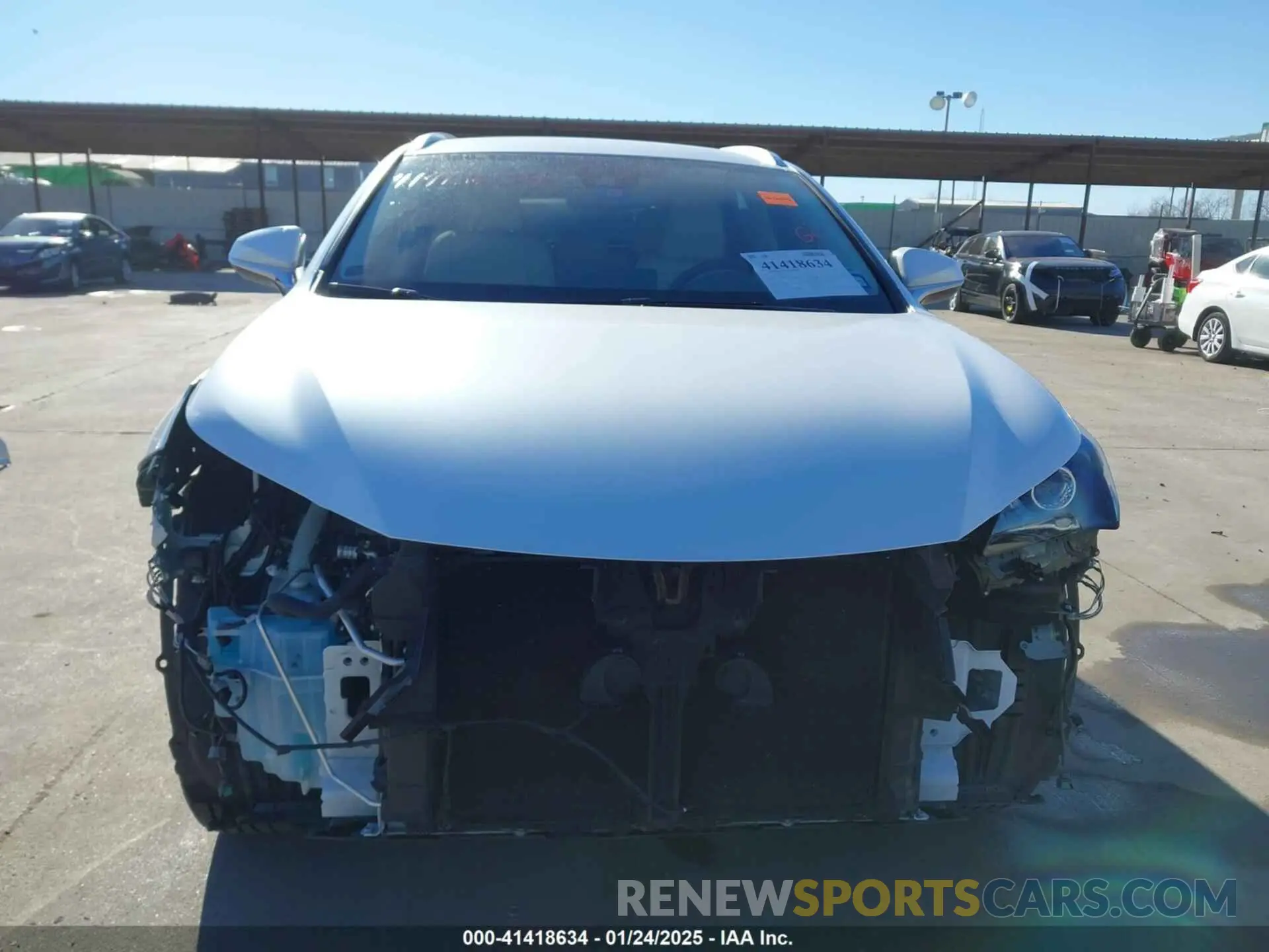 6 fotografías del automóvil dañado JTJDARBZ8M5033106 LEXUS NX 300 2021