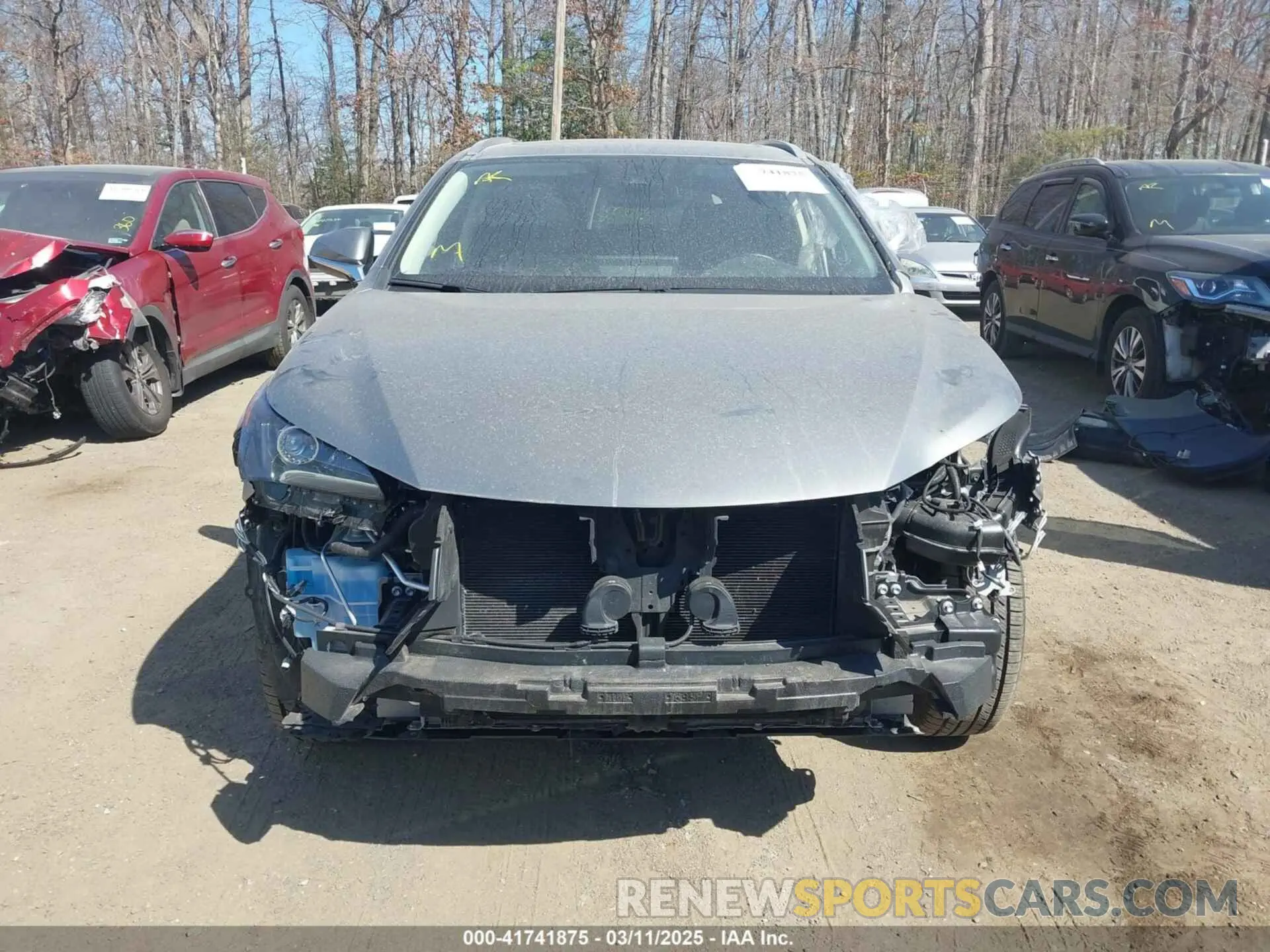 12 fotografías del automóvil dañado JTJDARDZ0M2240751 LEXUS NX 300 2021