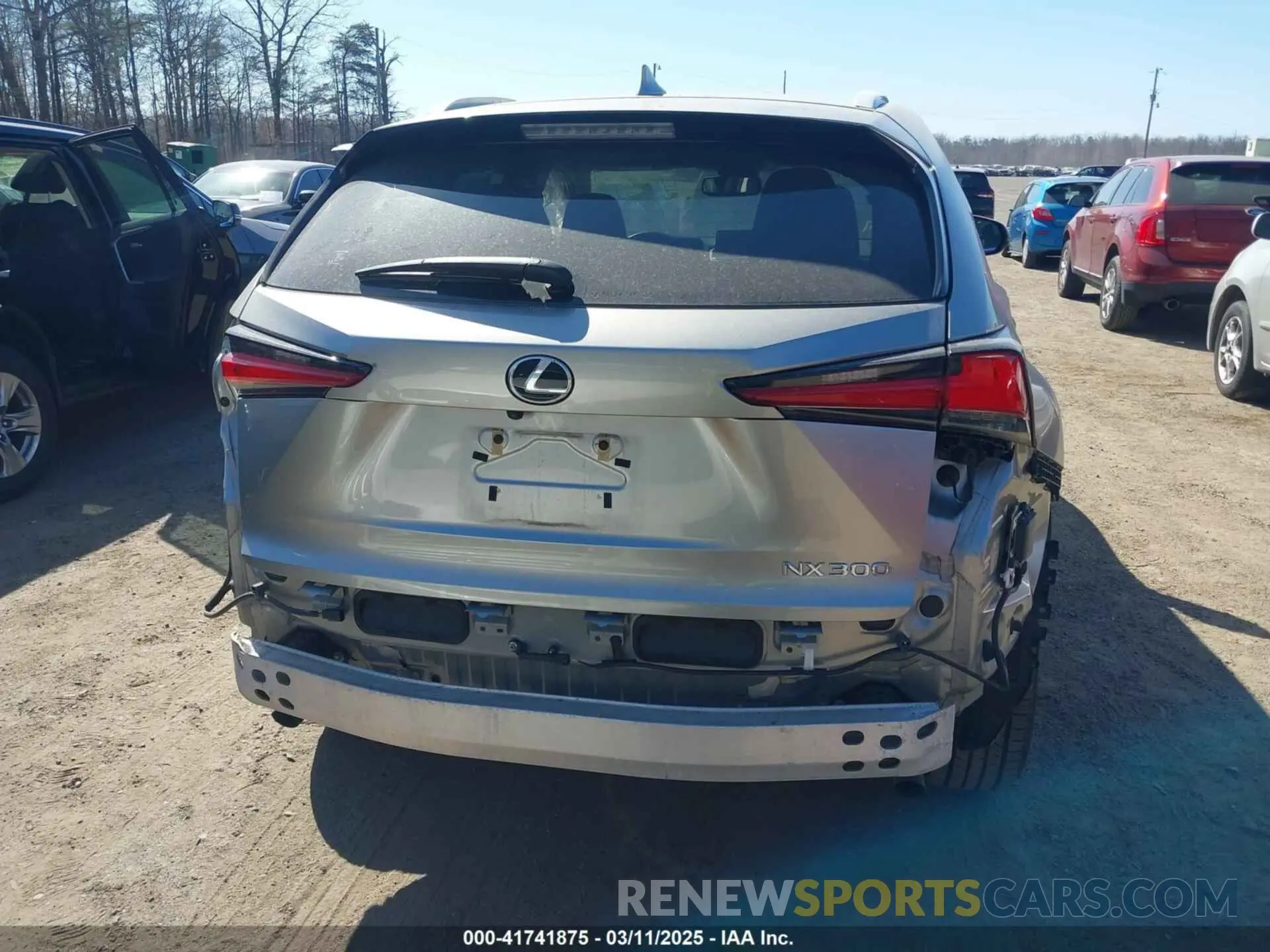16 fotografías del automóvil dañado JTJDARDZ0M2240751 LEXUS NX 300 2021