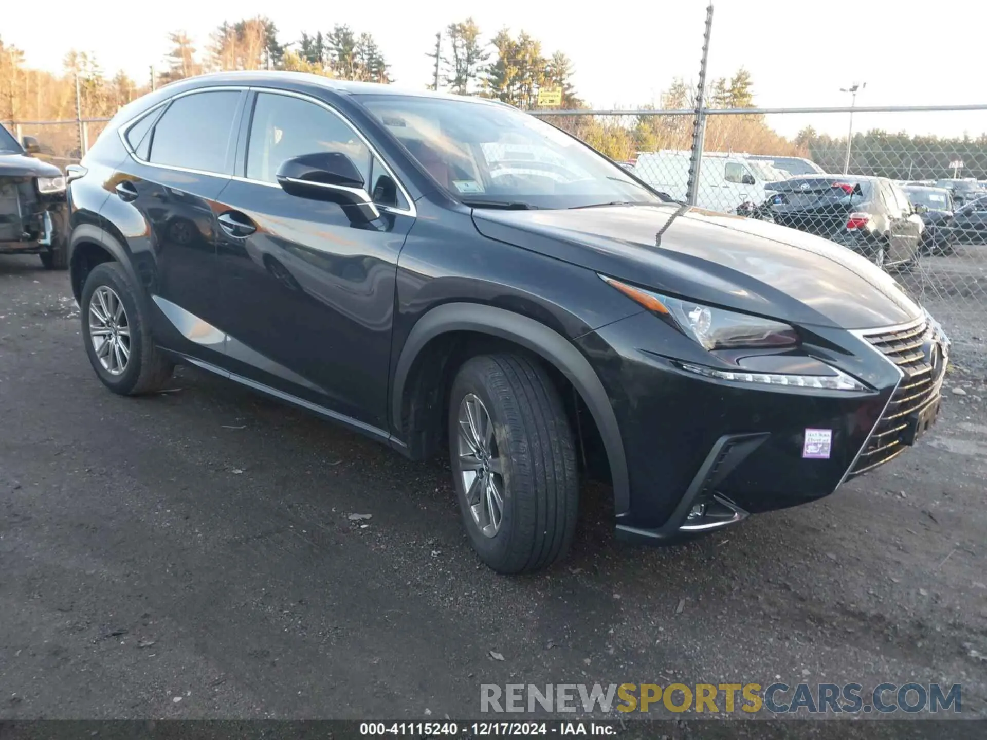 1 fotografías del automóvil dañado JTJDARDZ2M2259527 LEXUS NX 300 2021