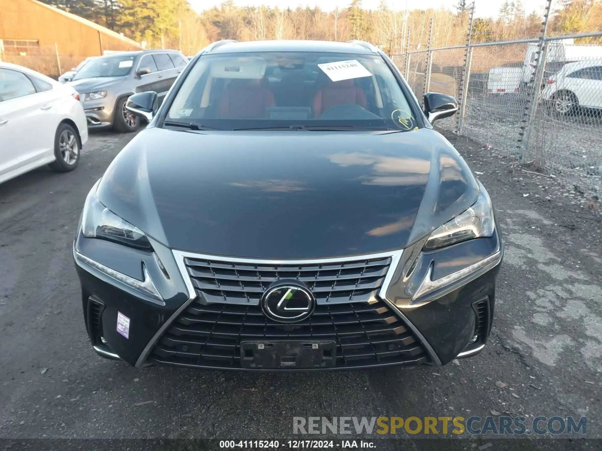 12 fotografías del automóvil dañado JTJDARDZ2M2259527 LEXUS NX 300 2021