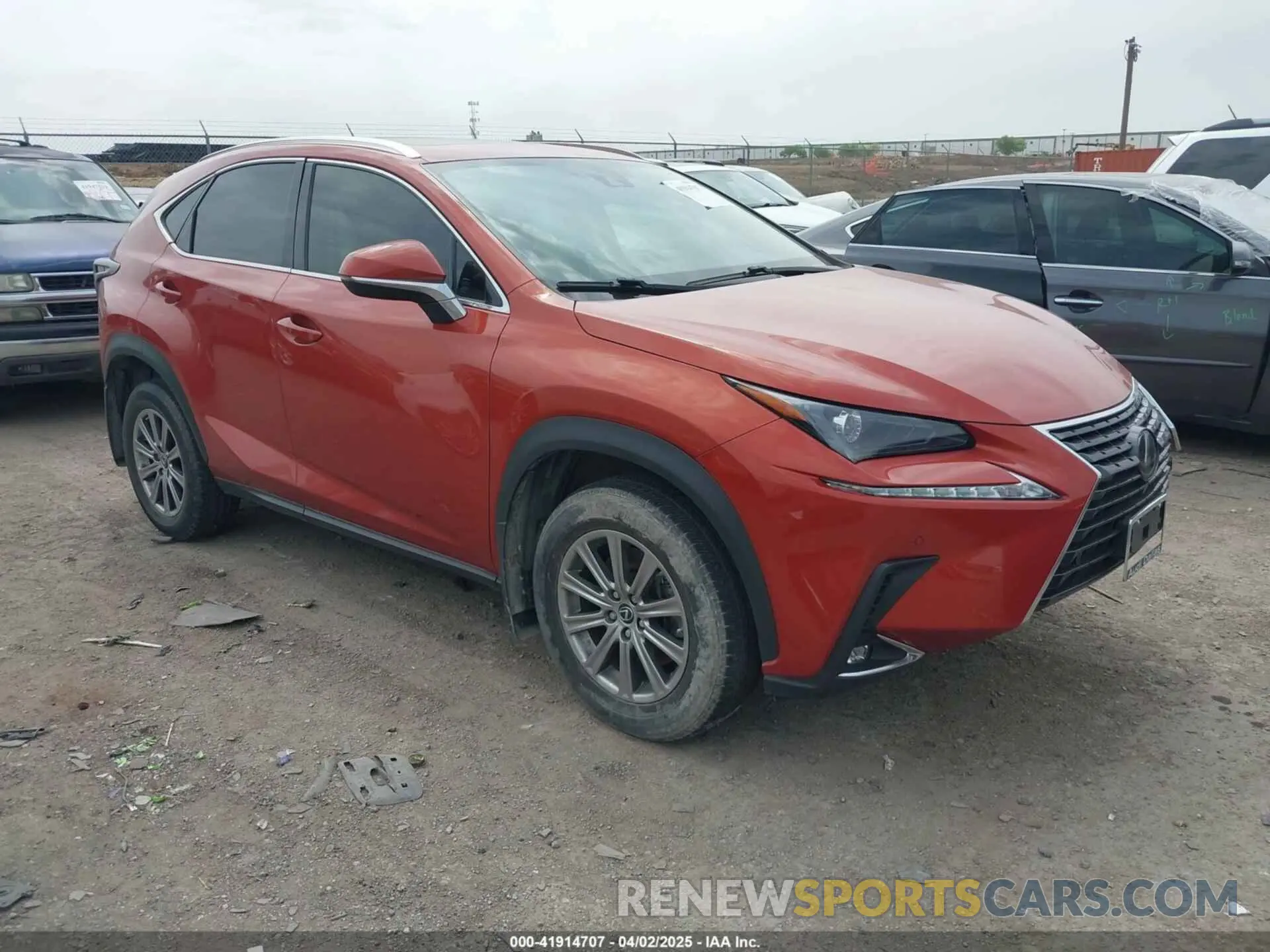 1 fotografías del automóvil dañado JTJDARDZ9M2254504 LEXUS NX 300 2021
