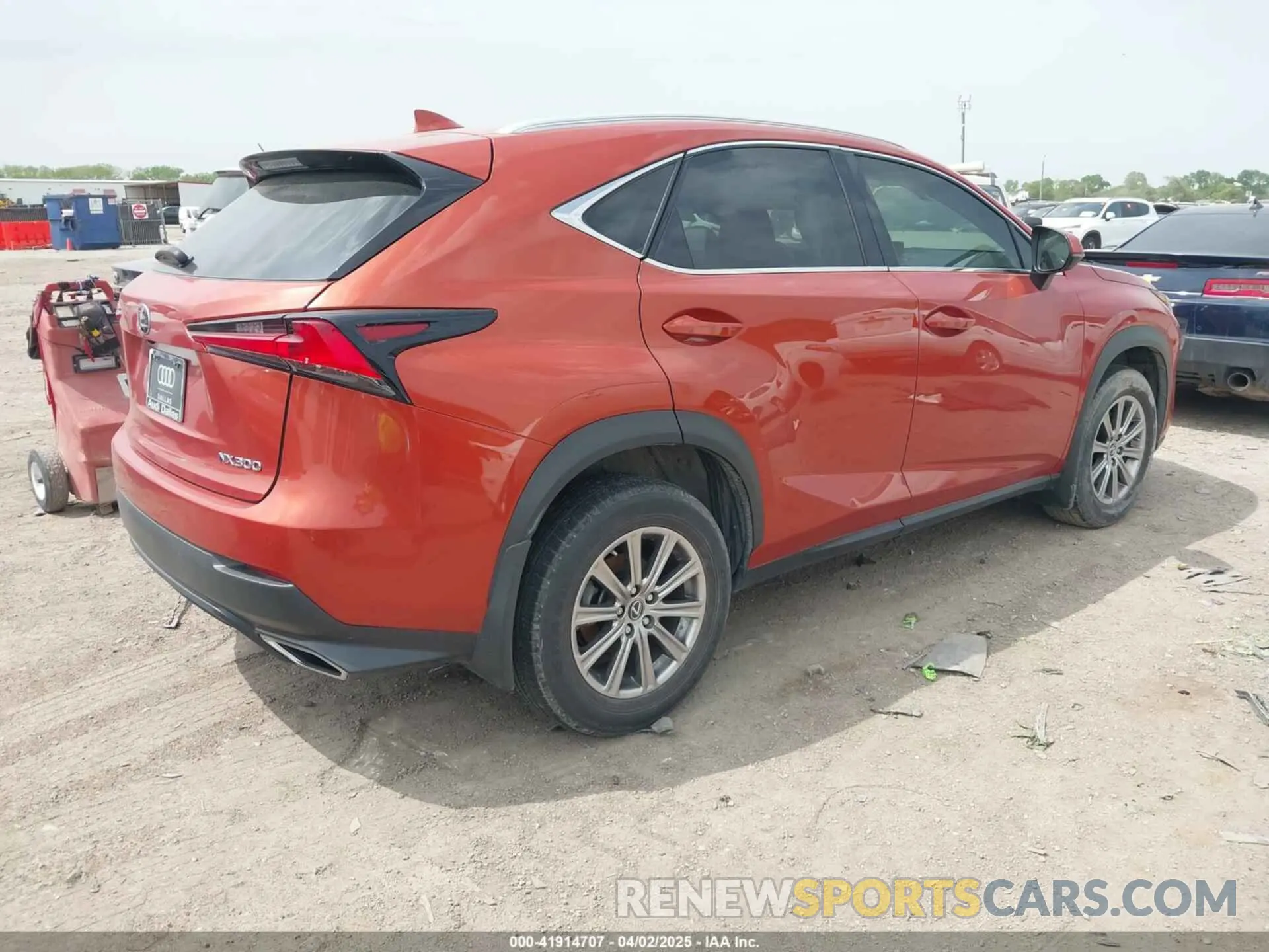 4 fotografías del automóvil dañado JTJDARDZ9M2254504 LEXUS NX 300 2021