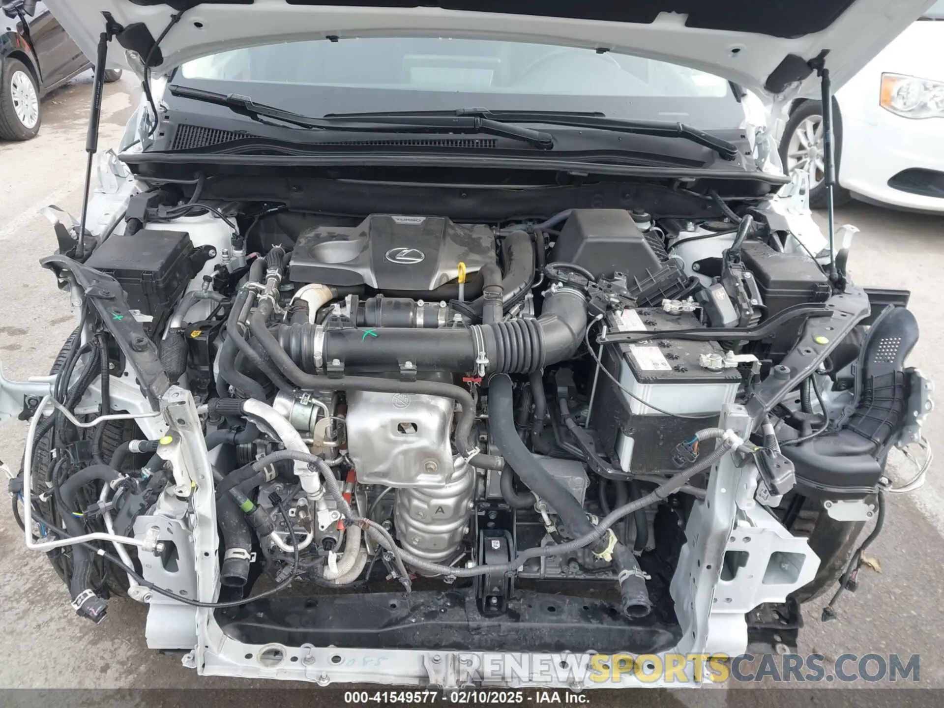10 fotografías del automóvil dañado JTJDARDZ9M5027019 LEXUS NX 300 2021