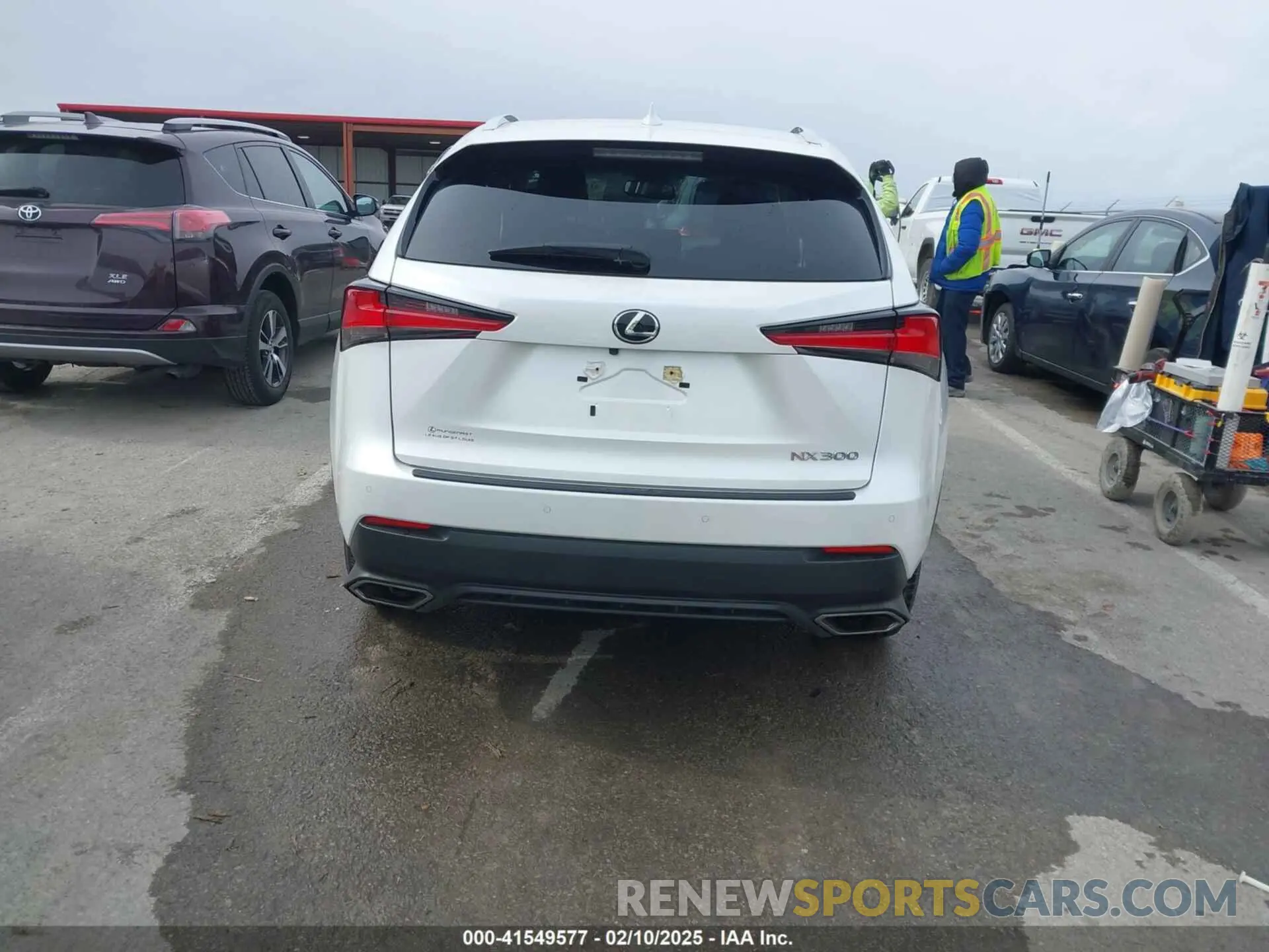16 fotografías del automóvil dañado JTJDARDZ9M5027019 LEXUS NX 300 2021