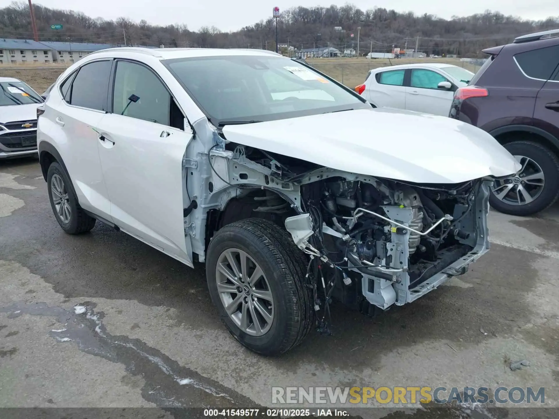 18 fotografías del automóvil dañado JTJDARDZ9M5027019 LEXUS NX 300 2021