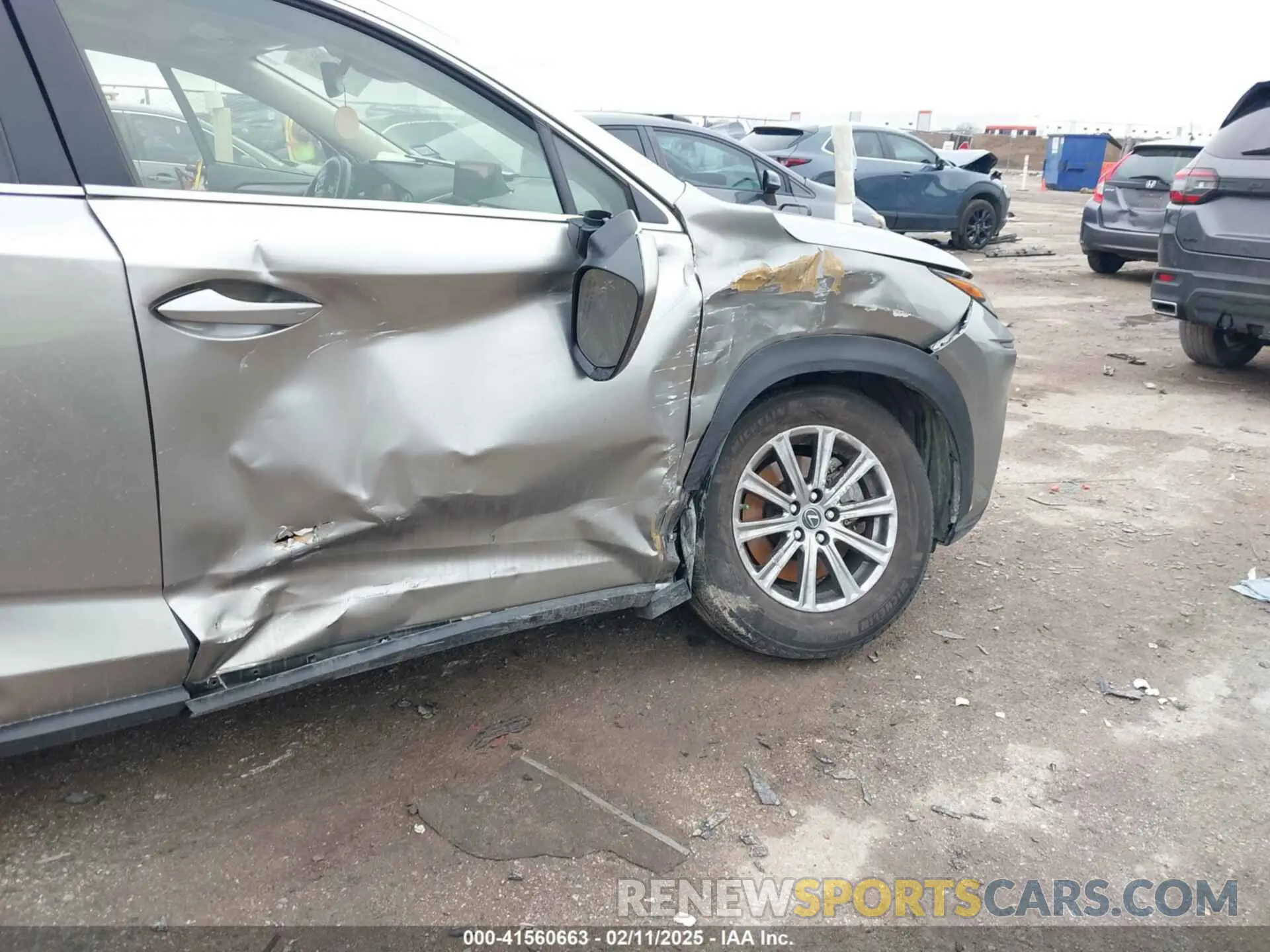 6 fotografías del automóvil dañado JTJDARDZXM2244015 LEXUS NX 300 2021