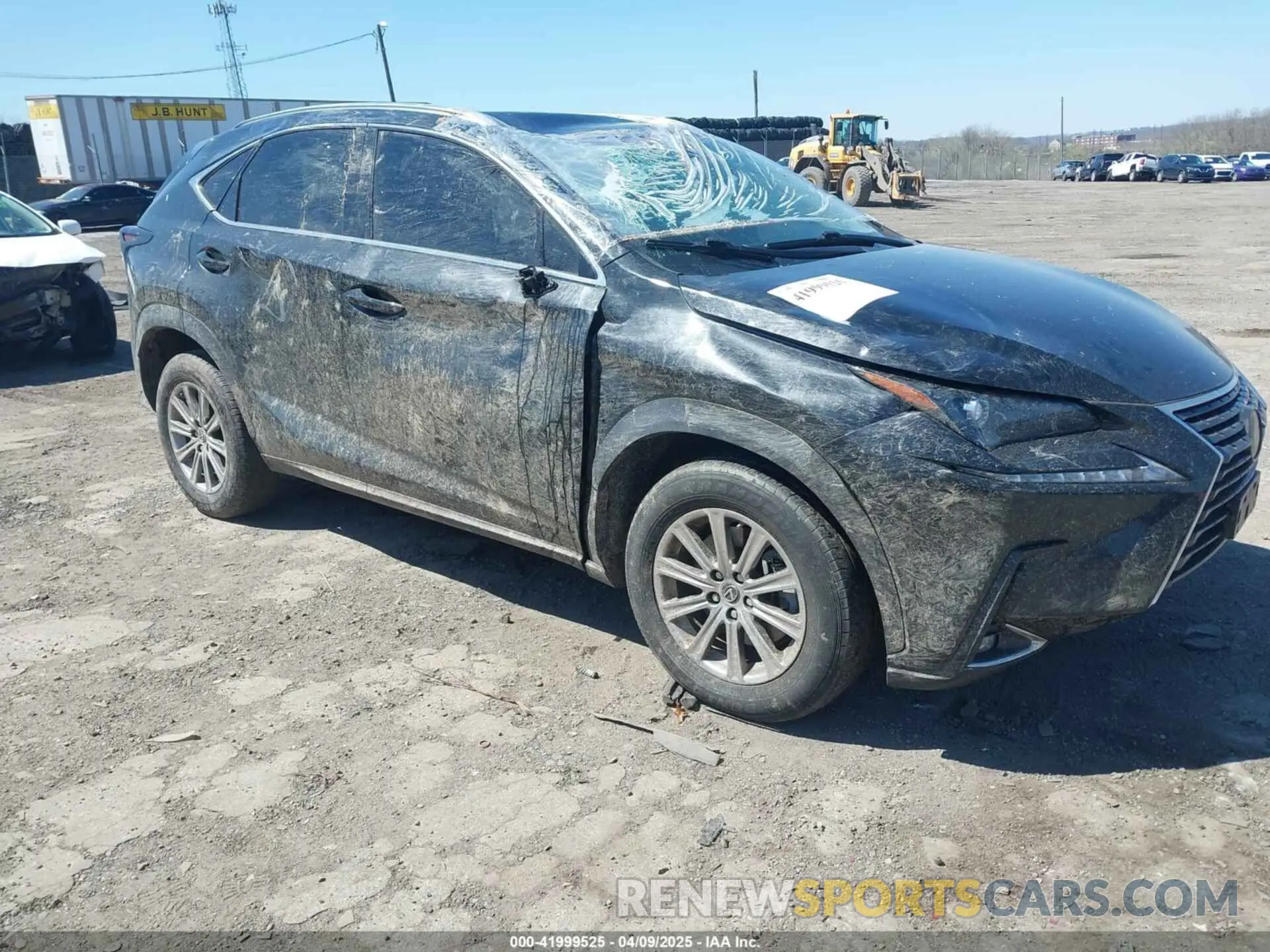 1 fotografías del automóvil dañado JTJDARDZXM2249781 LEXUS NX 300 2021