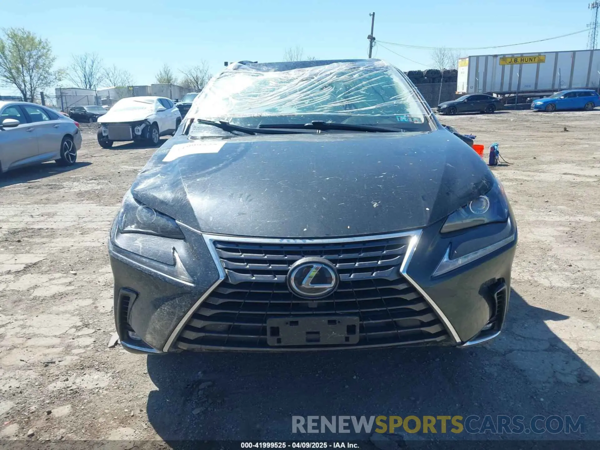 12 fotografías del automóvil dañado JTJDARDZXM2249781 LEXUS NX 300 2021