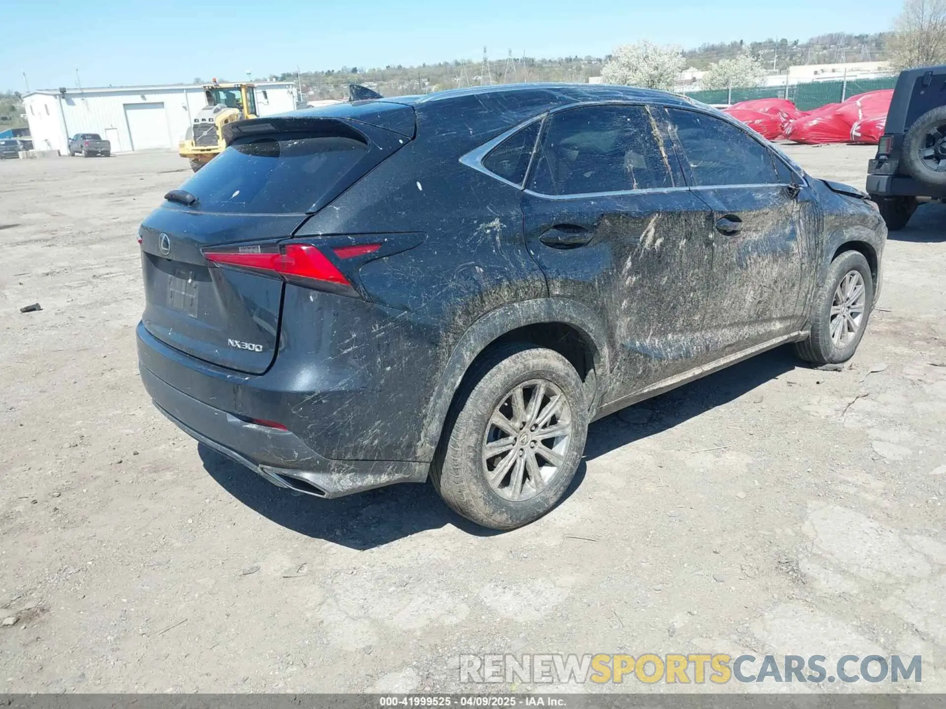 4 fotografías del automóvil dañado JTJDARDZXM2249781 LEXUS NX 300 2021