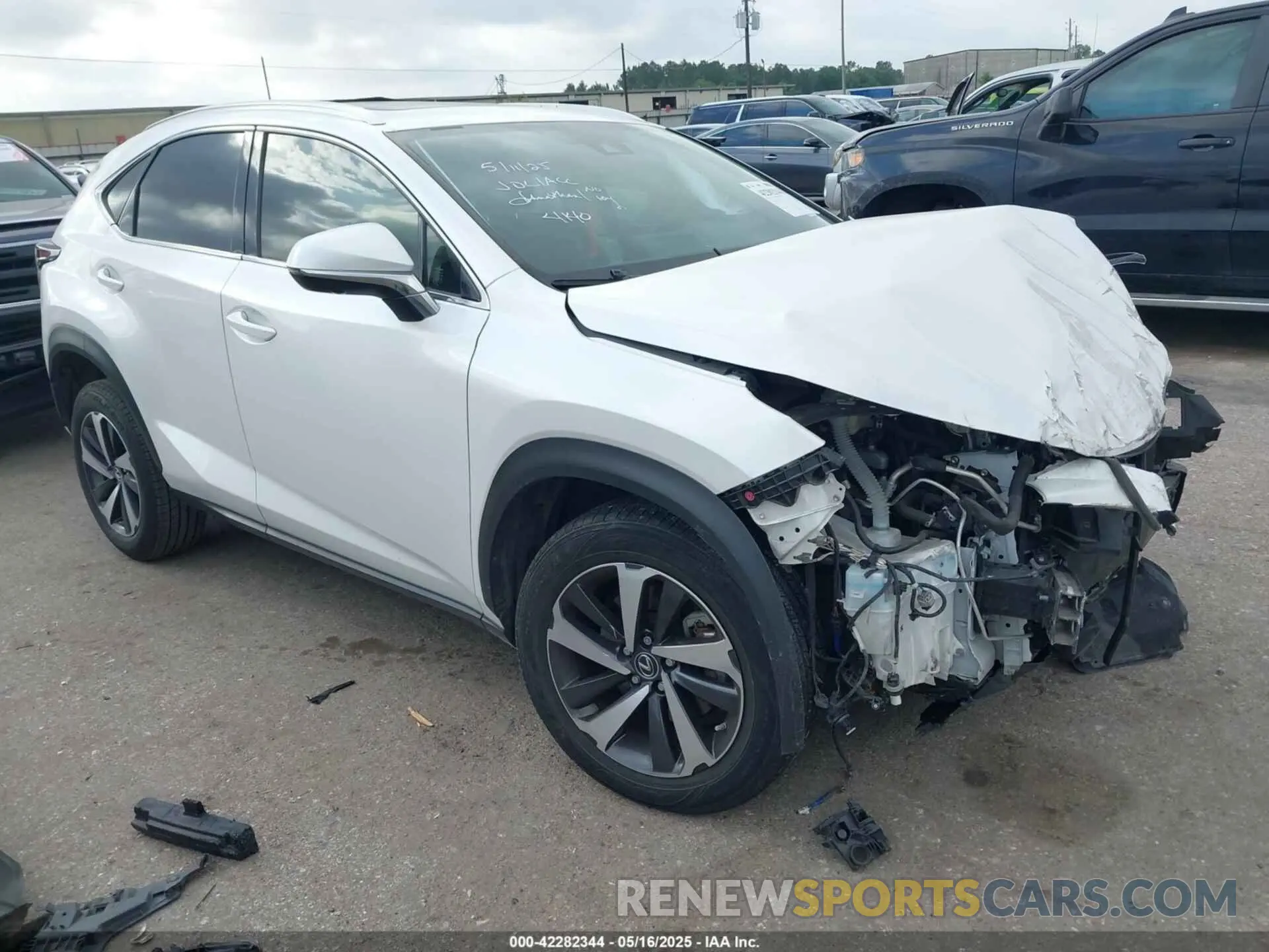 1 fotografías del automóvil dañado JTJGARBZ0M5024140 LEXUS NX 300 2021
