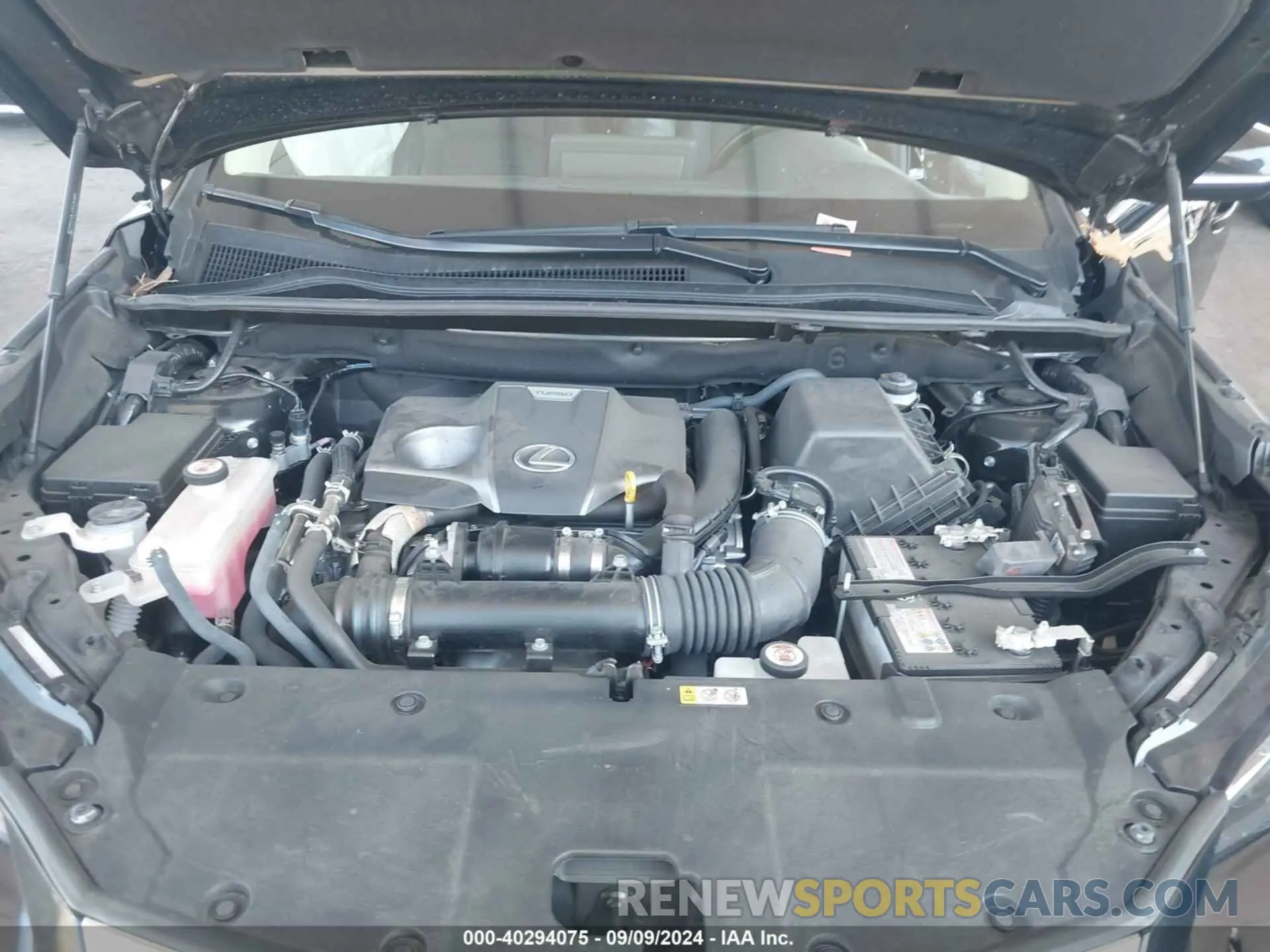 10 fotografías del automóvil dañado JTJGARBZ2M2188815 LEXUS NX 300 2021