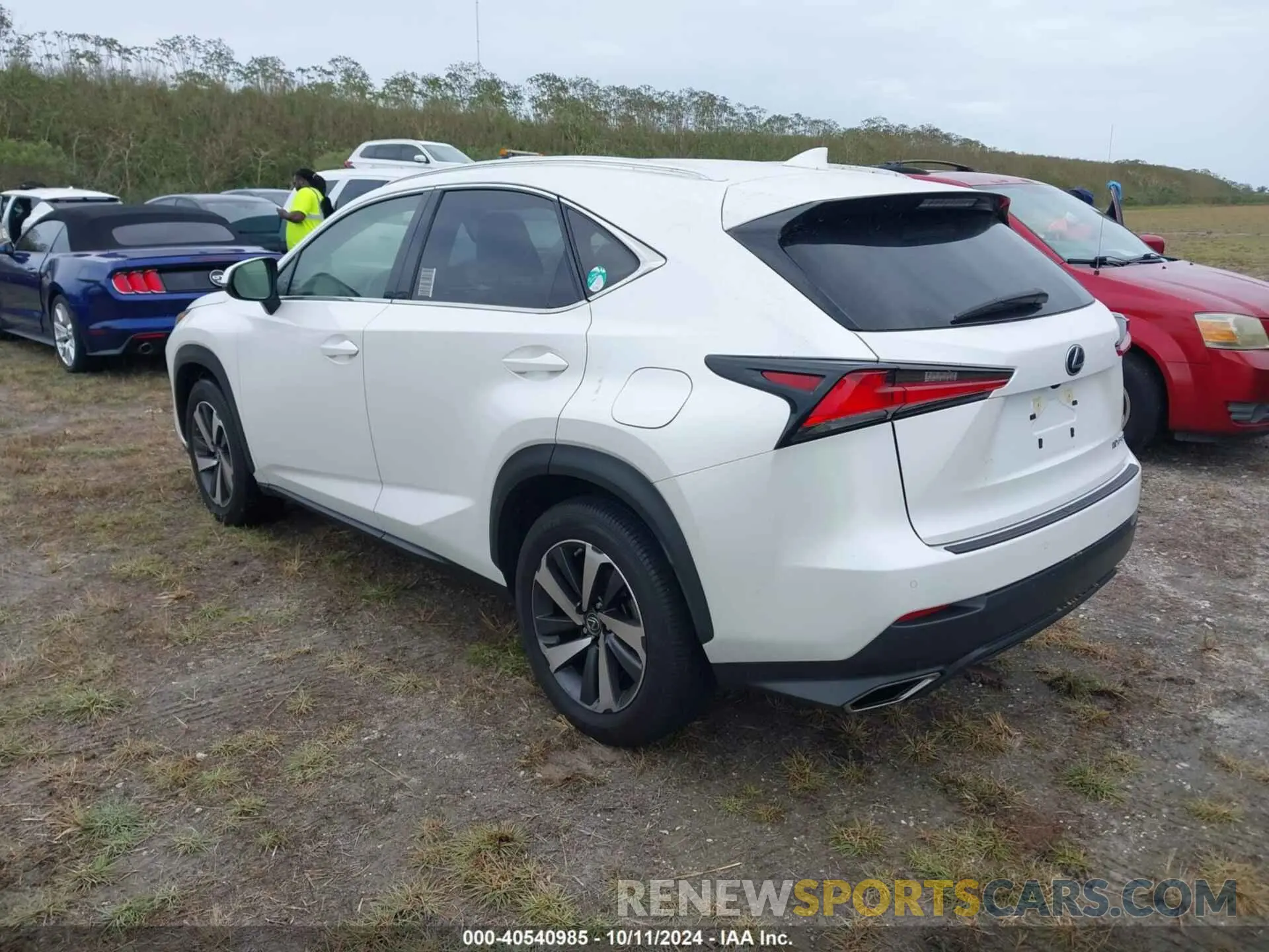 3 fotografías del automóvil dañado JTJGARBZ2M5020705 LEXUS NX 300 2021