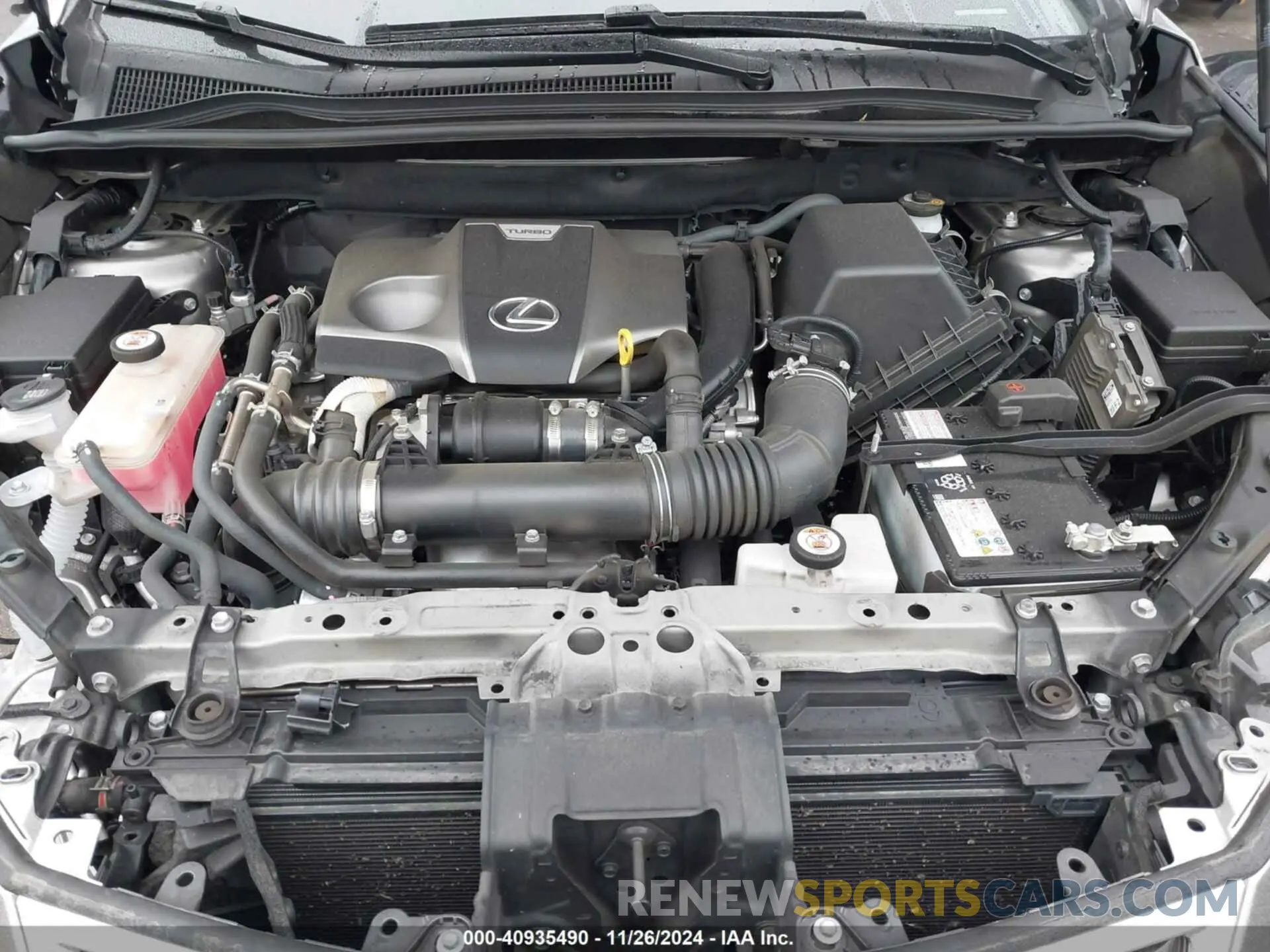 10 fotografías del automóvil dañado JTJGARBZ6M2182094 LEXUS NX 300 2021
