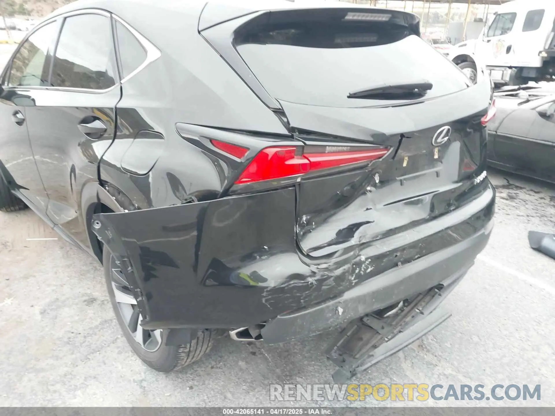 6 fotografías del automóvil dañado JTJGARBZ6M2185609 LEXUS NX 300 2021