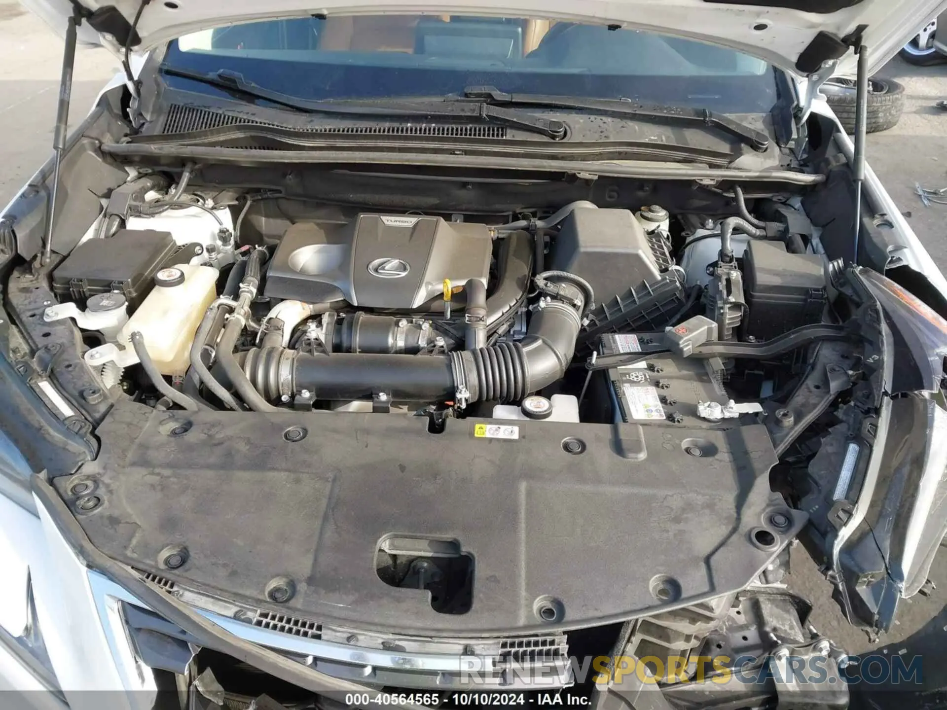 10 fotografías del automóvil dañado JTJGARBZ7M5028332 LEXUS NX 300 2021