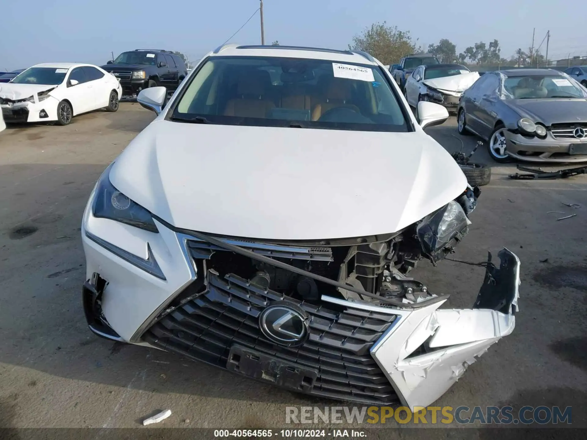 12 fotografías del automóvil dañado JTJGARBZ7M5028332 LEXUS NX 300 2021