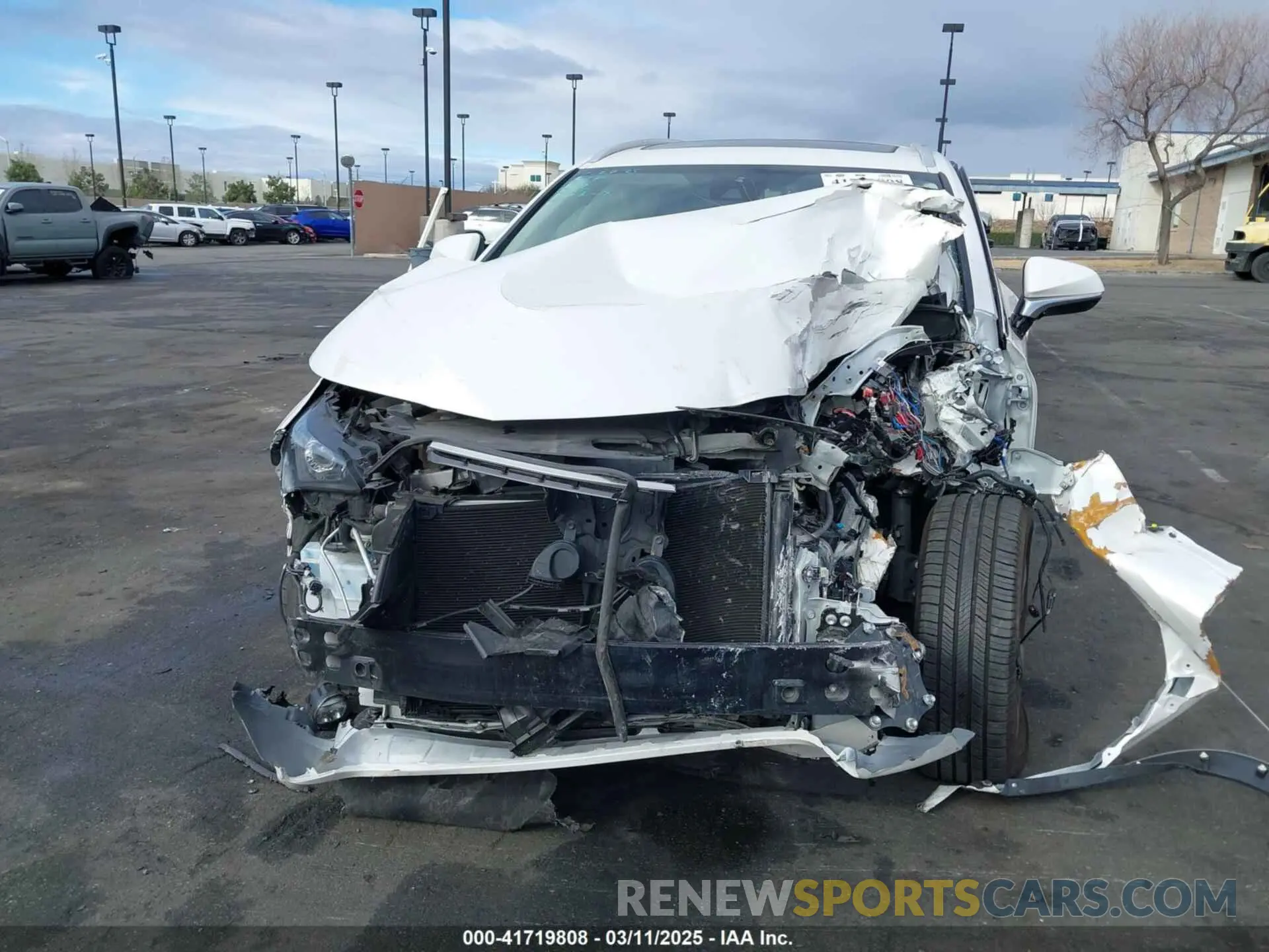 12 fotografías del automóvil dañado JTJGARBZ9M5028428 LEXUS NX 300 2021
