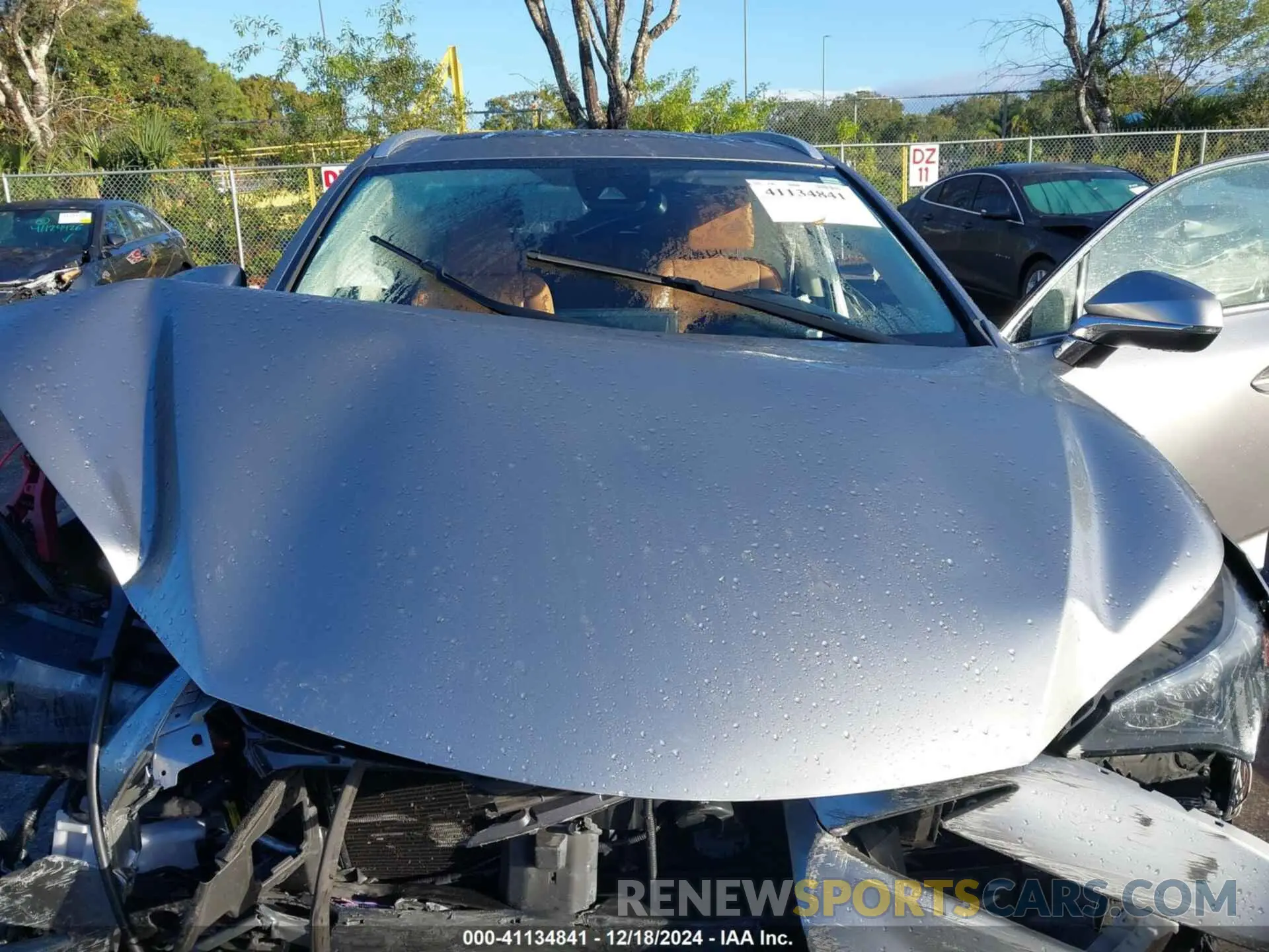 10 fotografías del automóvil dañado JTJGARBZ9M5034066 LEXUS NX 300 2021