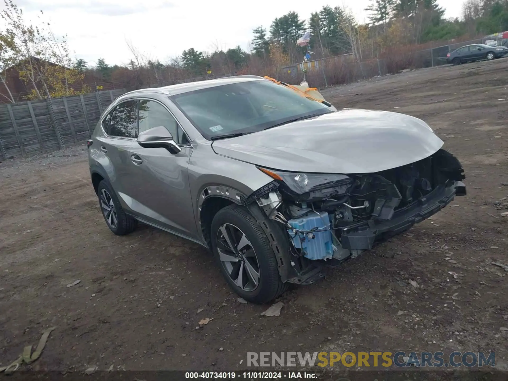1 fotografías del automóvil dañado JTJGARDZ2M2243843 LEXUS NX 300 2021