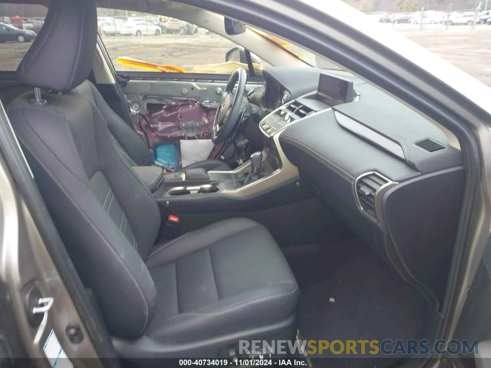 5 fotografías del automóvil dañado JTJGARDZ2M2243843 LEXUS NX 300 2021